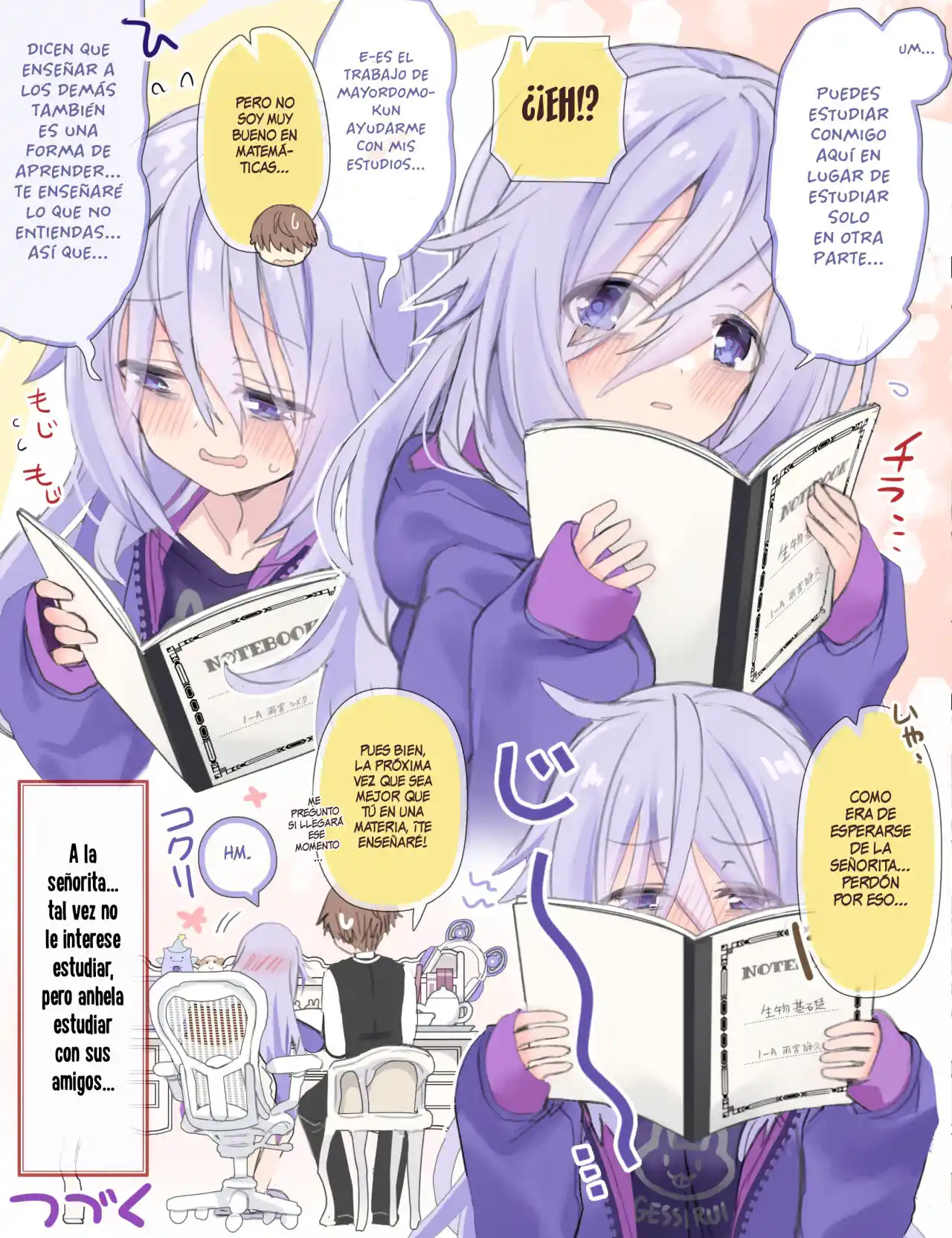 Me Convertí En El Mayordomo De La Joven Sombría De Mi Clase - Capítulo 5 - Página 3 - LectorTMOo