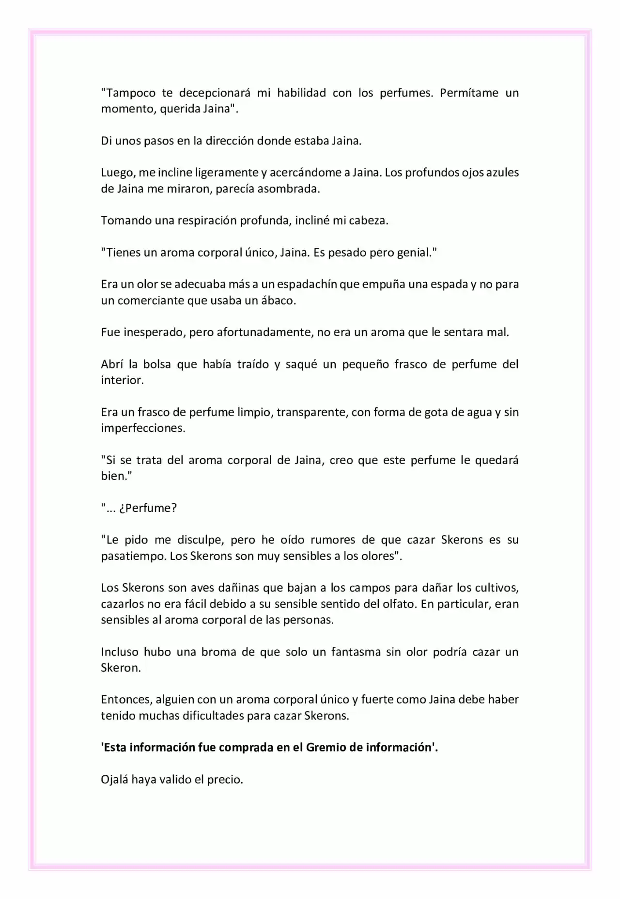 Me Convertí En El único Perfumista De Un Tirano (Novela) - Capítulo 28 - Página 8 - LectorTMOo