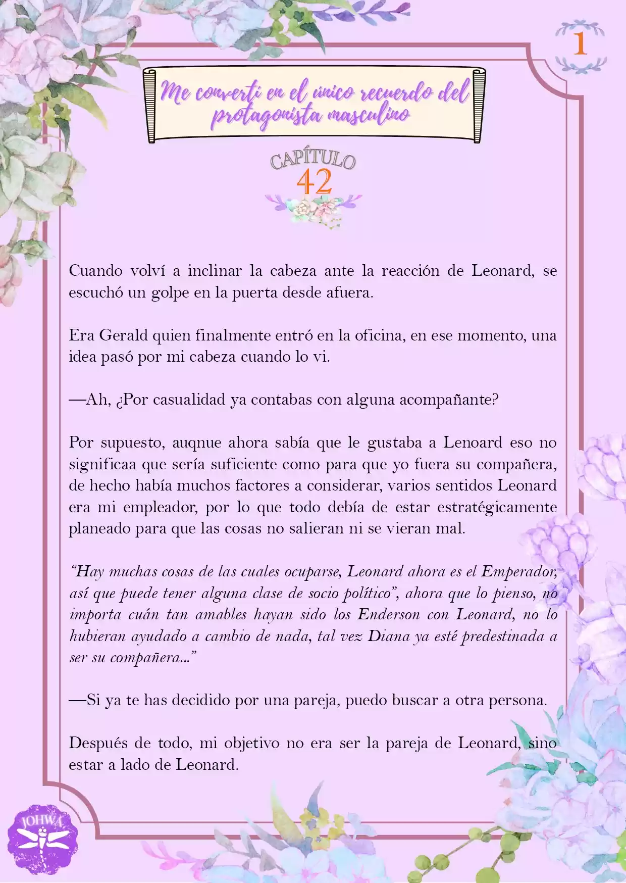 Me Convertí En El único Recuerdo Del Protagonista Masculino (Novela) - Capítulo 42 - Página 4 - LectorTMOo