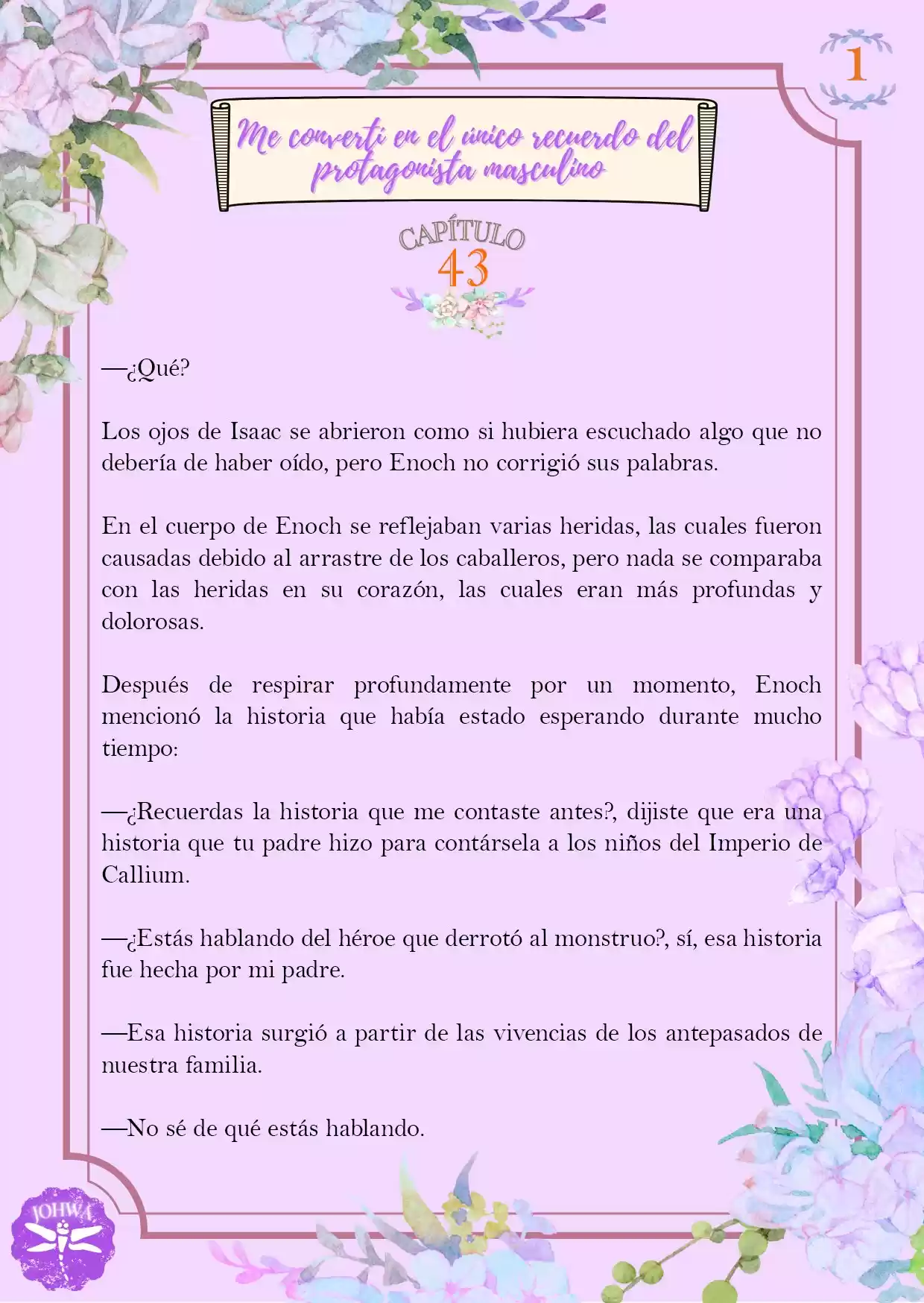 Me Convertí En El único Recuerdo Del Protagonista Masculino (Novela) - Capítulo 43 - Página 5 - LectorTMOo