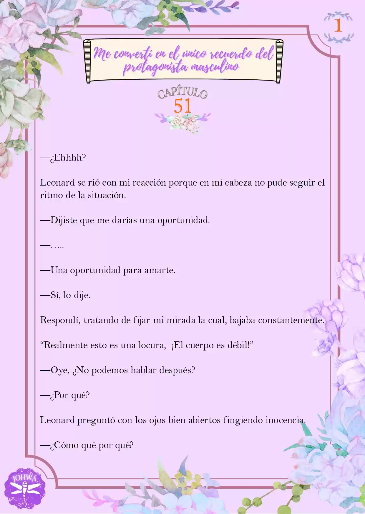 Me Convertí En El único Recuerdo Del Protagonista Masculino (Novela) - Capítulo 51 - Página 5 - LectorTMOo