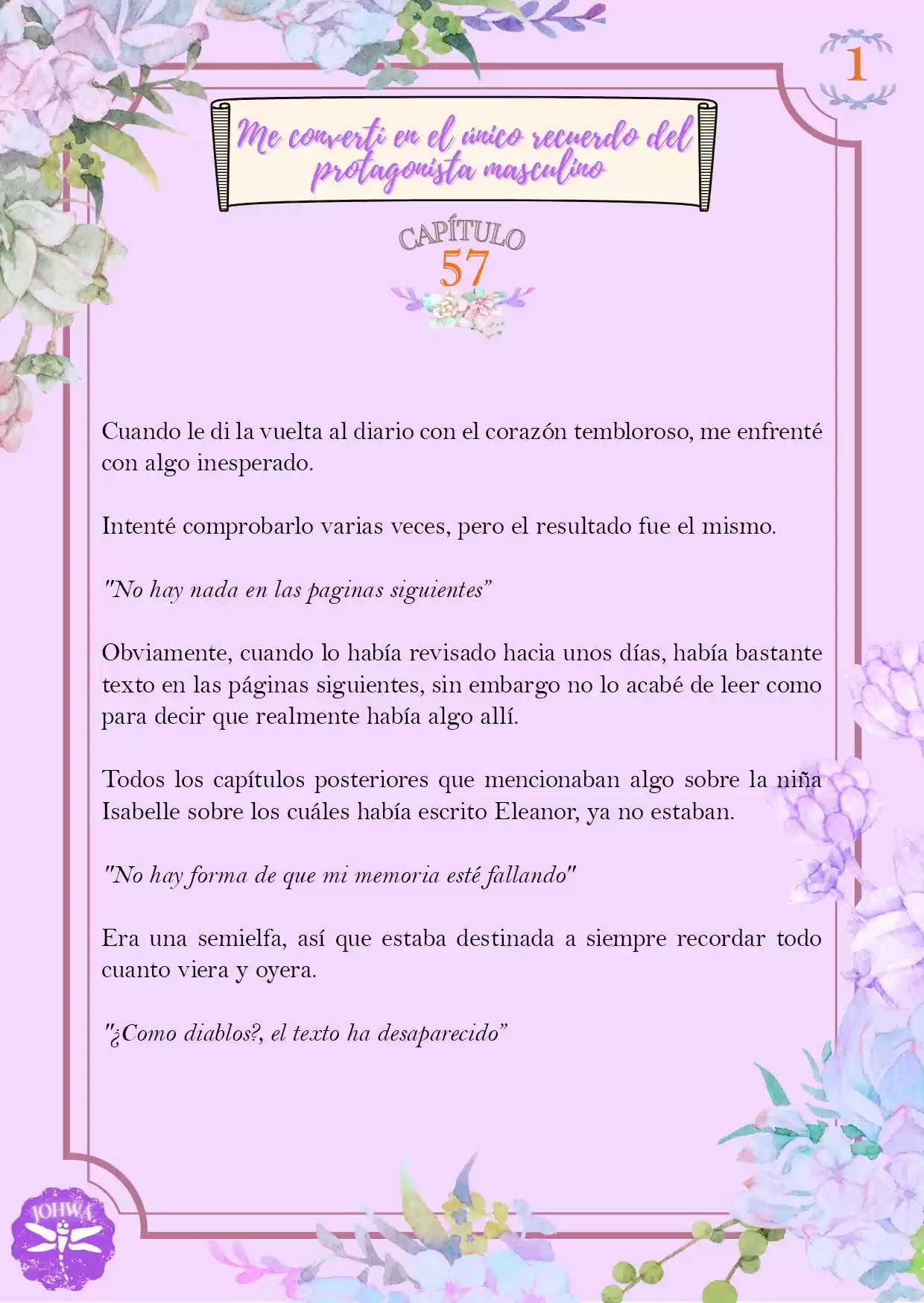 Me Convertí En El único Recuerdo Del Protagonista Masculino (Novela) - Capítulo 57 - Página 5 - LectorTMOo