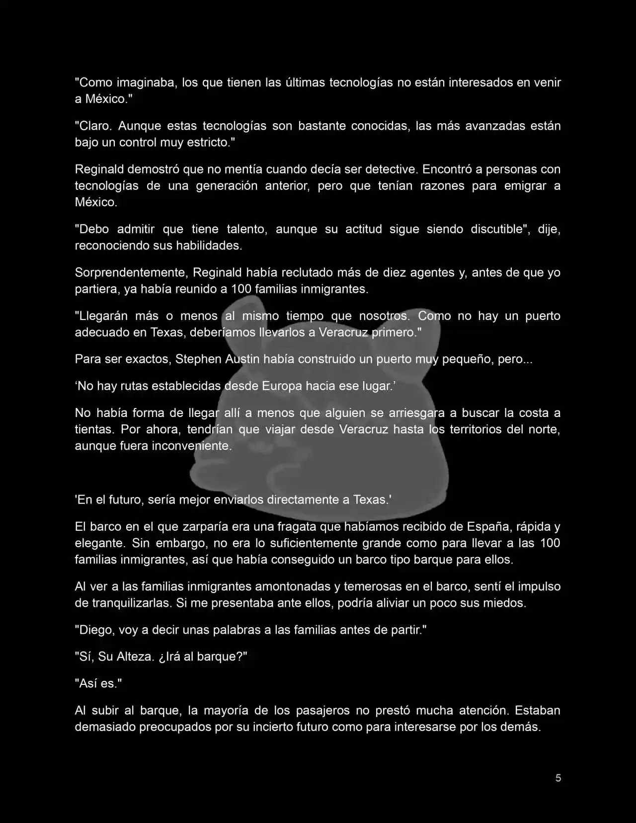 Me Convertí En El Príncipe Heredero Del Imperio Mexicano (Novela) - Capítulo 27 - Página 6 - LectorTMOo