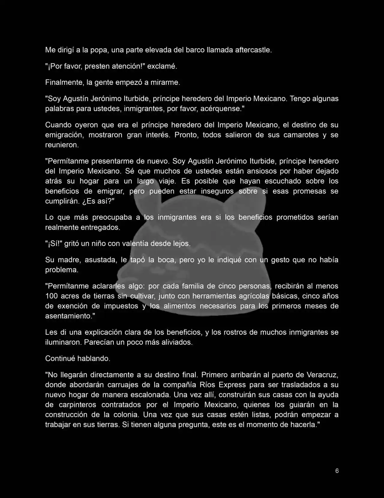 Me Convertí En El Príncipe Heredero Del Imperio Mexicano (Novela) - Capítulo 27 - Página 7 - LectorTMOo