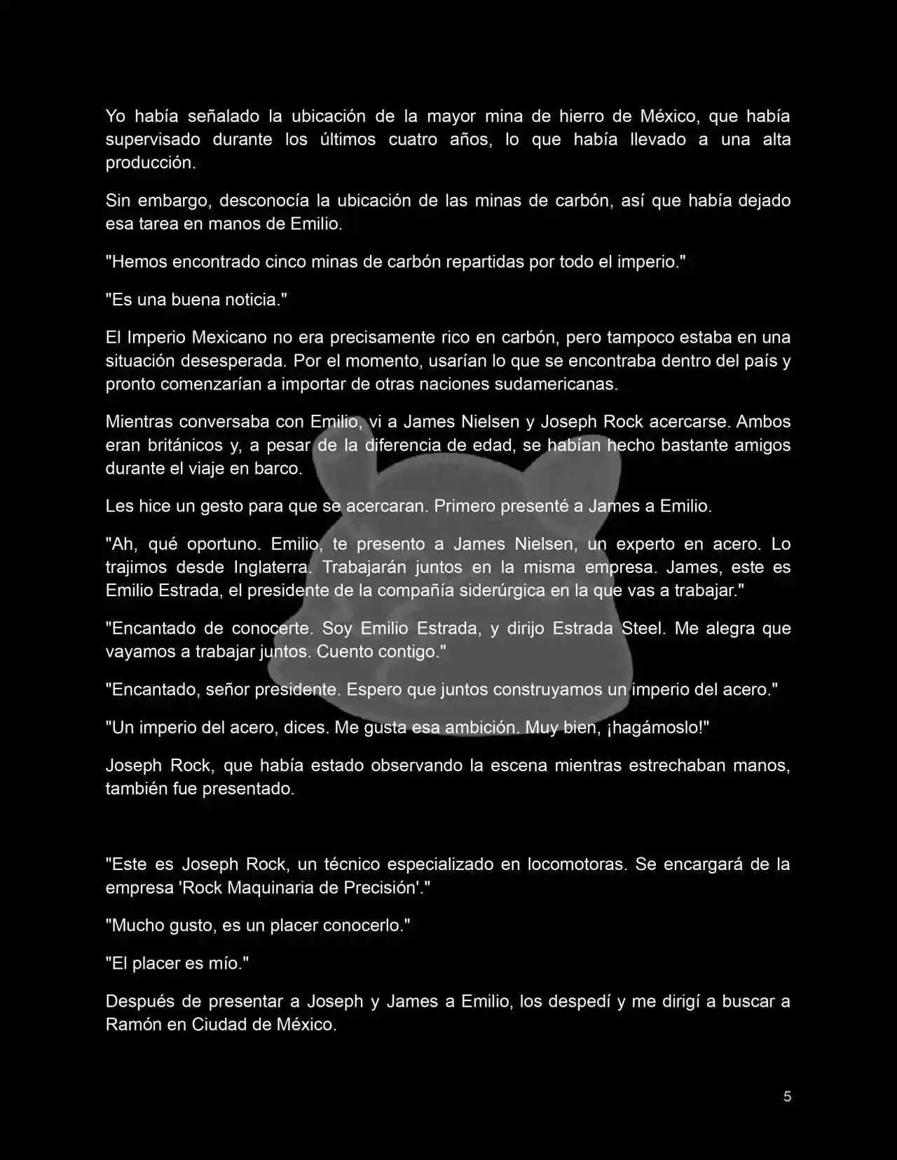 Me Convertí En El Príncipe Heredero Del Imperio Mexicano (Novela) - Capítulo 28 - Página 6 - LectorTMOo