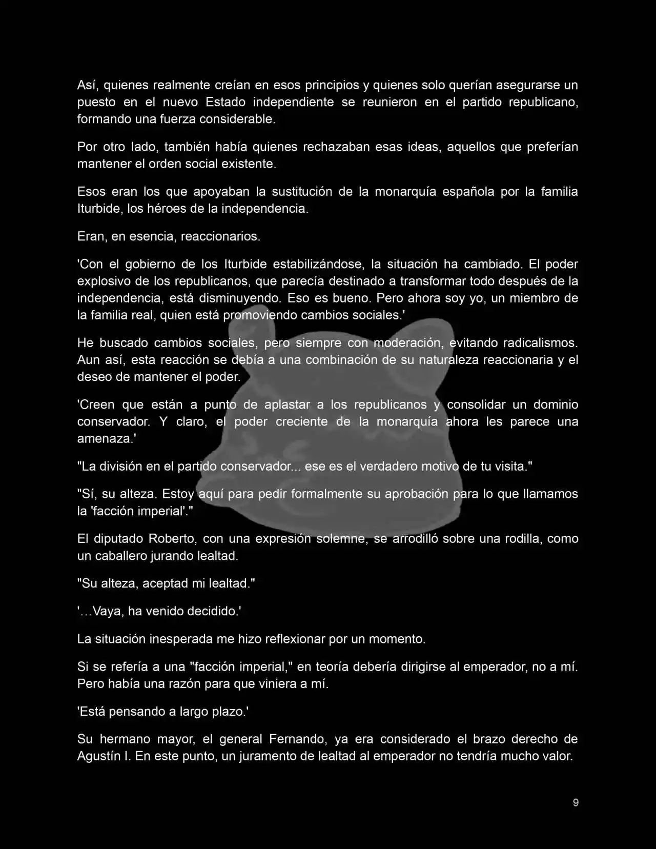 Me Convertí En El Príncipe Heredero Del Imperio Mexicano (Novela) - Capítulo 30 - Página 10 - LectorTMOo