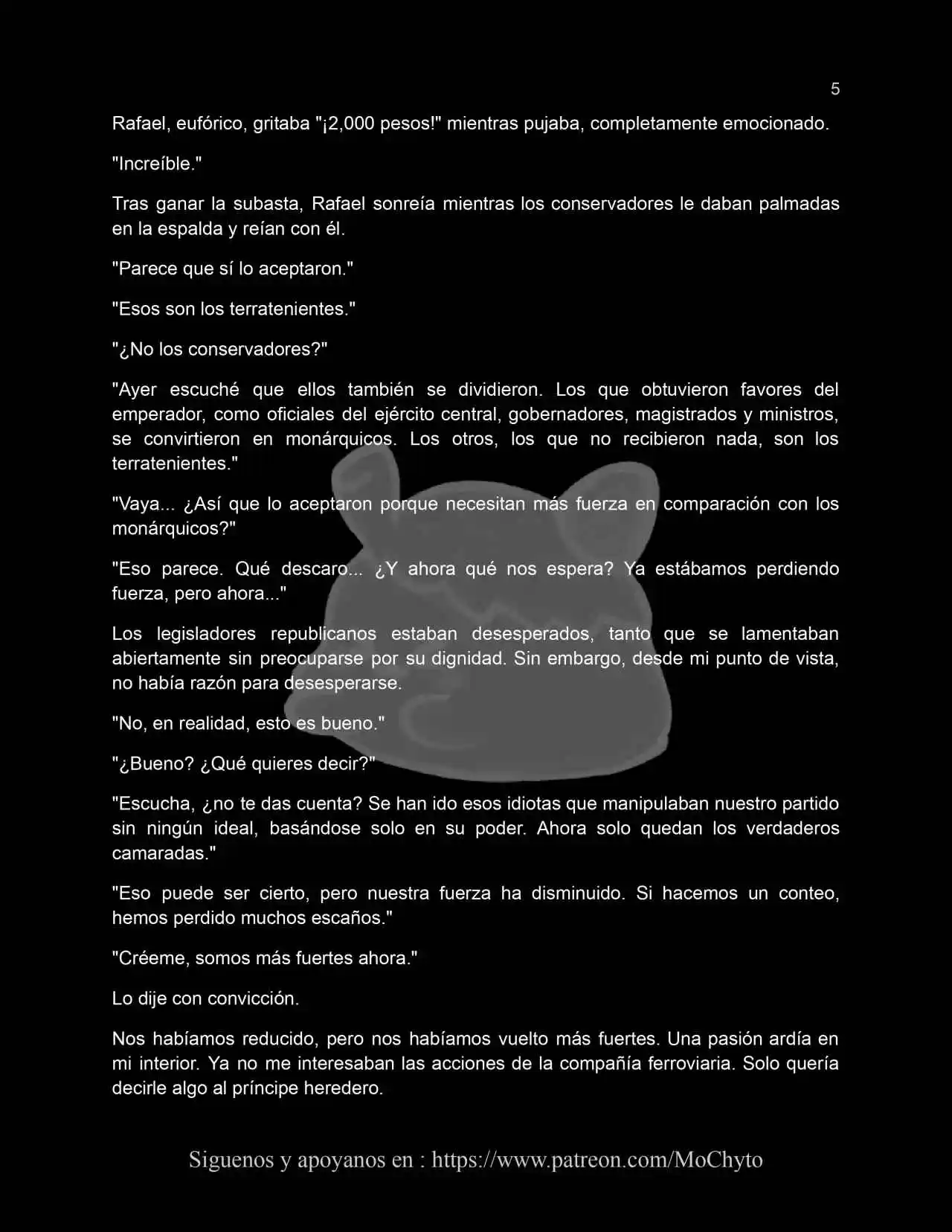 Me Convertí En El Príncipe Heredero Del Imperio Mexicano (Novela) - Capítulo 34 - Página 6 - LectorTMOo