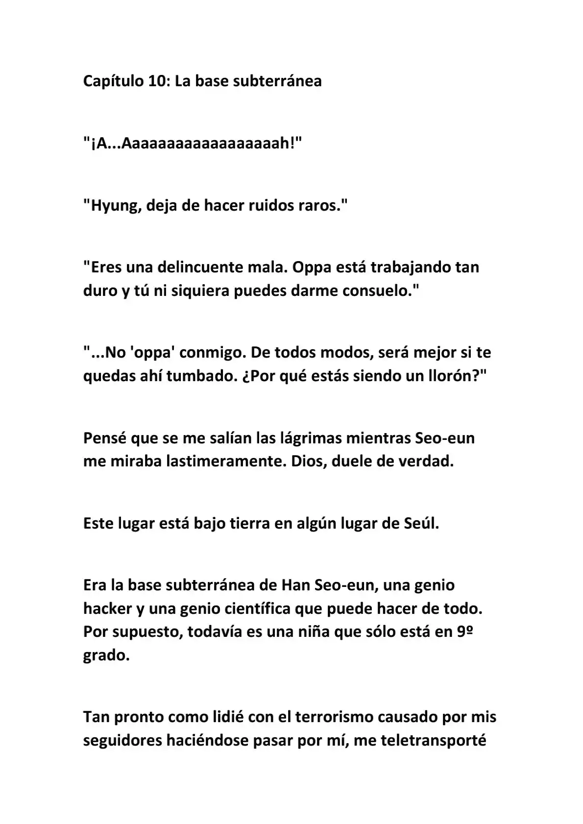 Me Convertí En El Villano Con El Que La Heroína Está Obsesionada (Novela) - Capítulo 10 - Página 2 - LectorTMOo