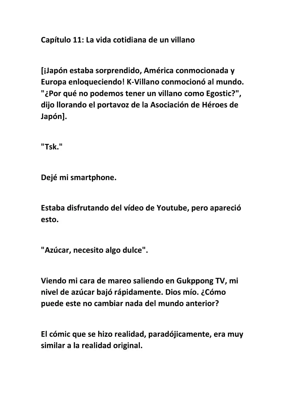 Me Convertí En El Villano Con El Que La Heroína Está Obsesionada (Novela) - Capítulo 11 - Página 2 - LectorTMOo