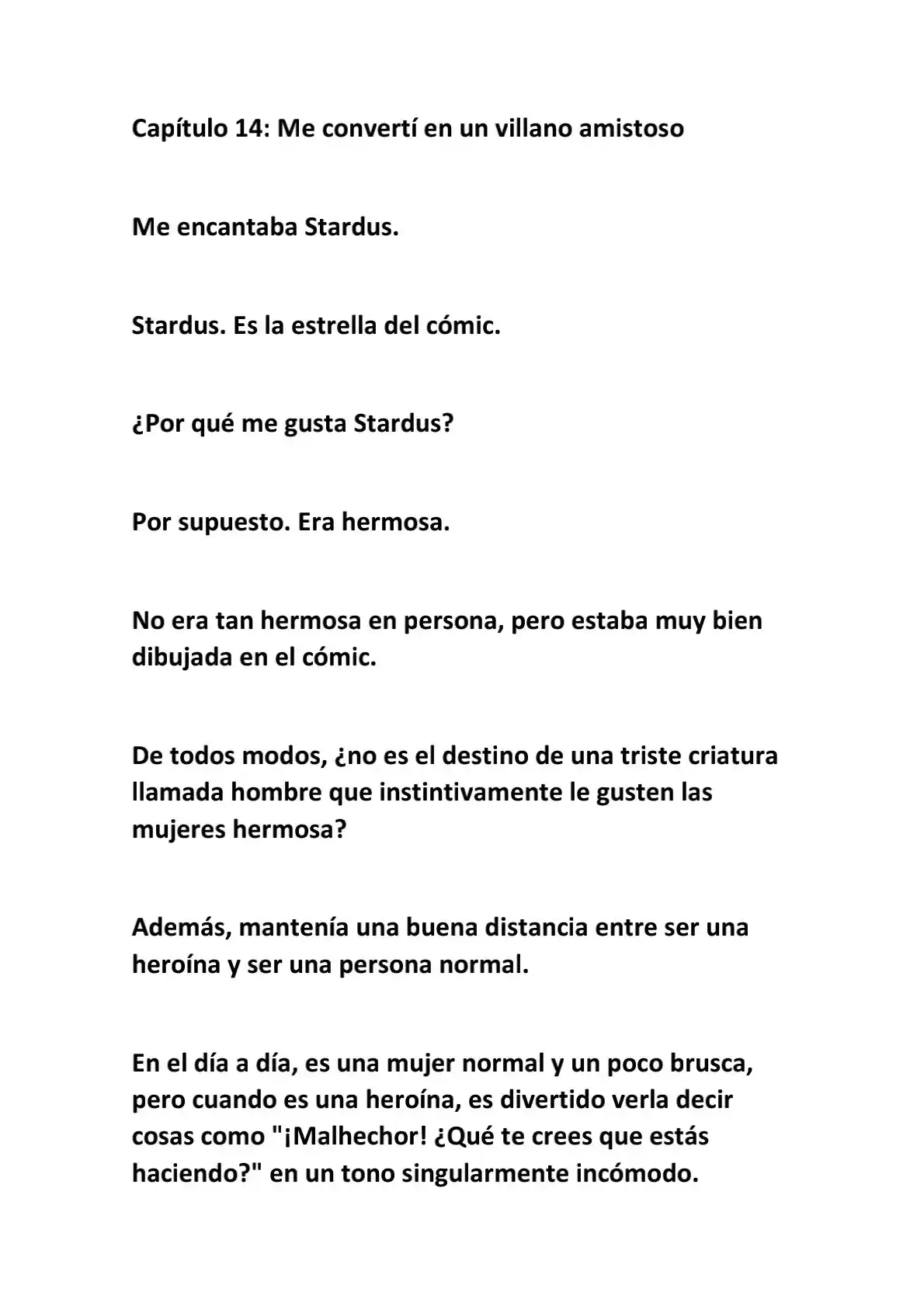 Me Convertí En El Villano Con El Que La Heroína Está Obsesionada (Novela) - Capítulo 14 - Página 2 - LectorTMOo