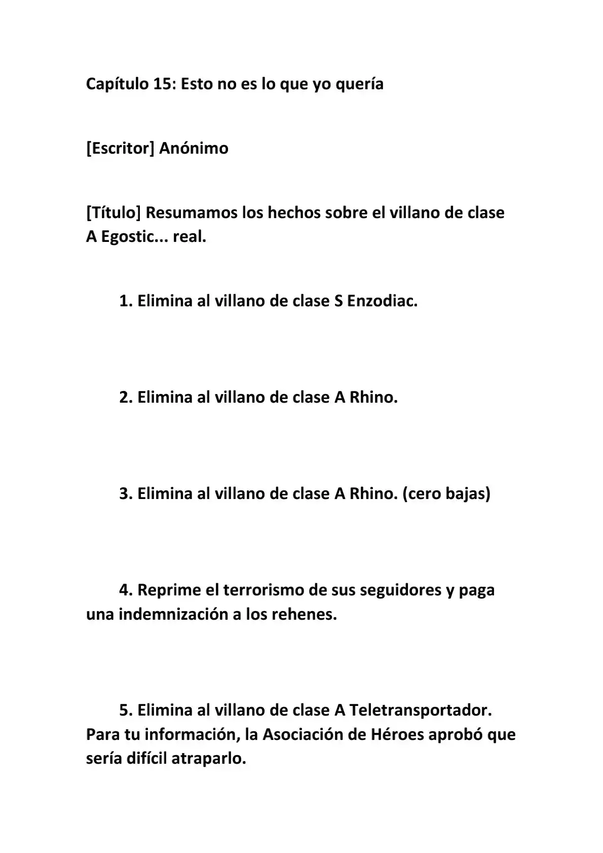 Me Convertí En El Villano Con El Que La Heroína Está Obsesionada (Novela) - Capítulo 15 - Página 2 - LectorTMOo
