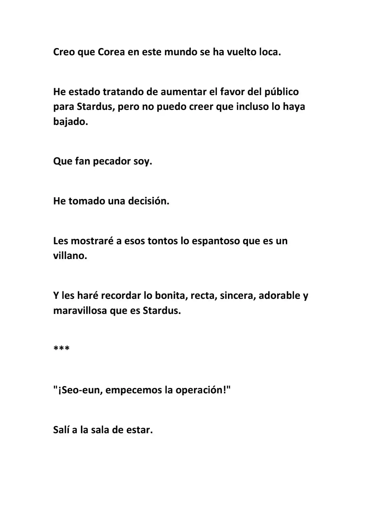 Me Convertí En El Villano Con El Que La Heroína Está Obsesionada (Novela) - Capítulo 15 - Página 8 - LectorTMOo