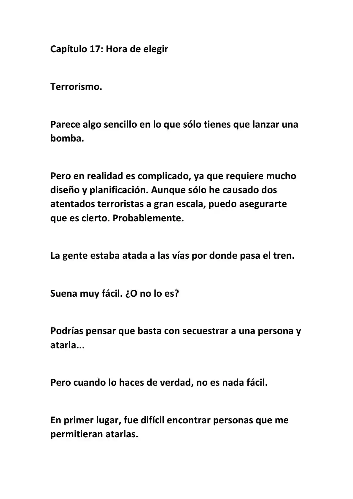 Me Convertí En El Villano Con El Que La Heroína Está Obsesionada (Novela) - Capítulo 17 - Página 2 - LectorTMOo
