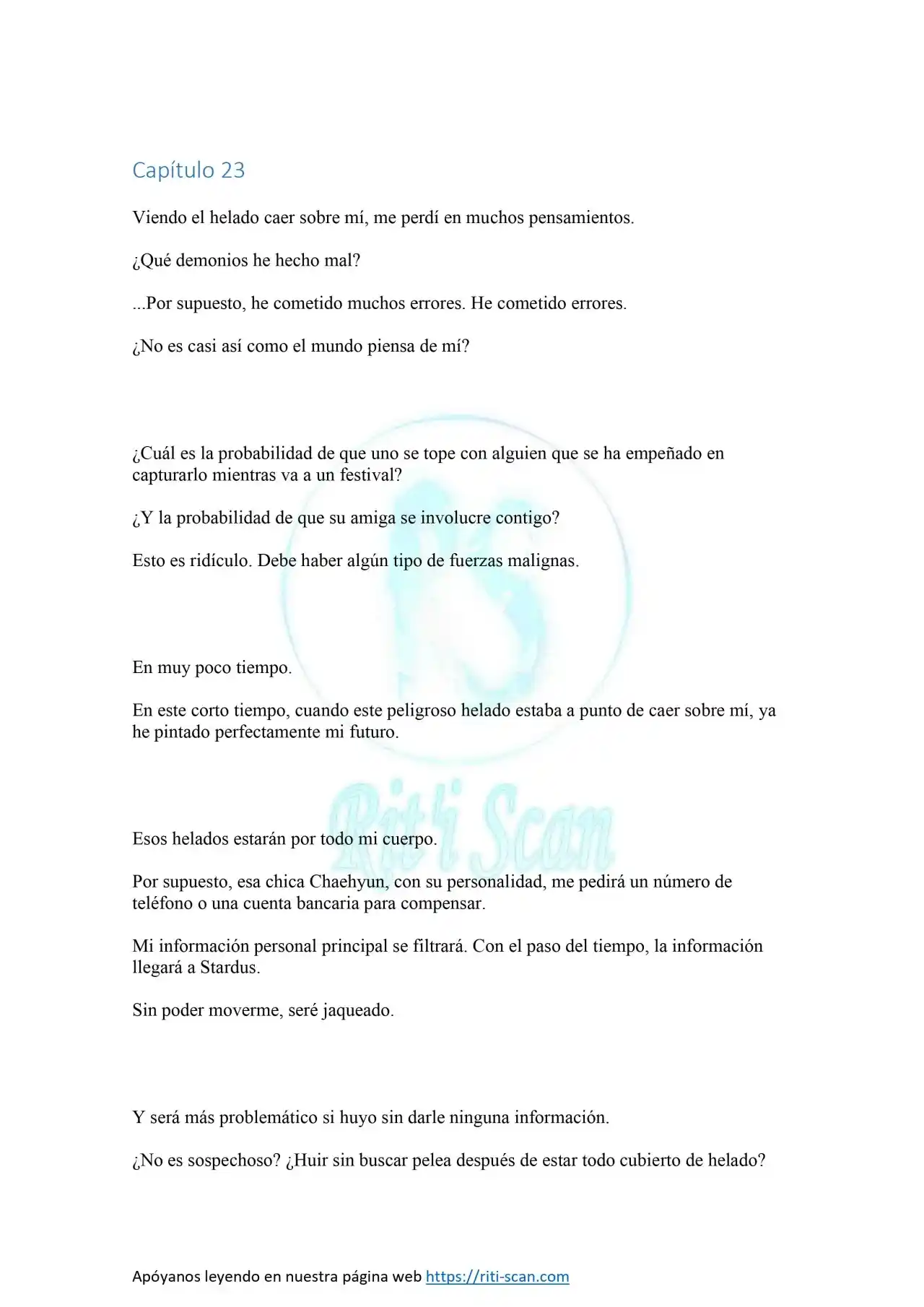 Me Convertí En El Villano Con El Que La Heroína Está Obsesionada (Novela) - Capítulo 23 - Página 2 - LectorTMOo