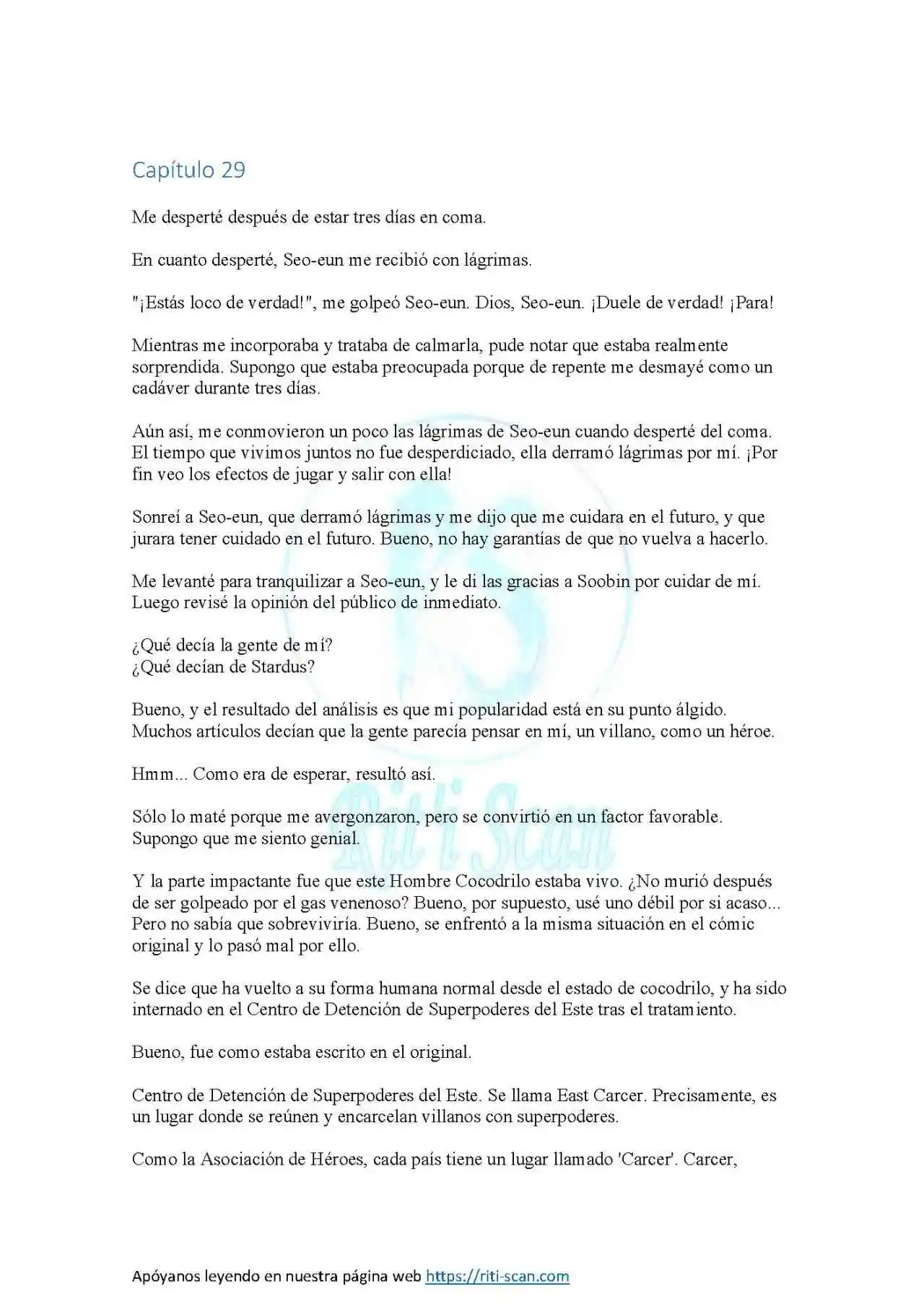 Me Convertí En El Villano Con El Que La Heroína Está Obsesionada (Novela) - Capítulo 29 - Página 2 - LectorTMOo
