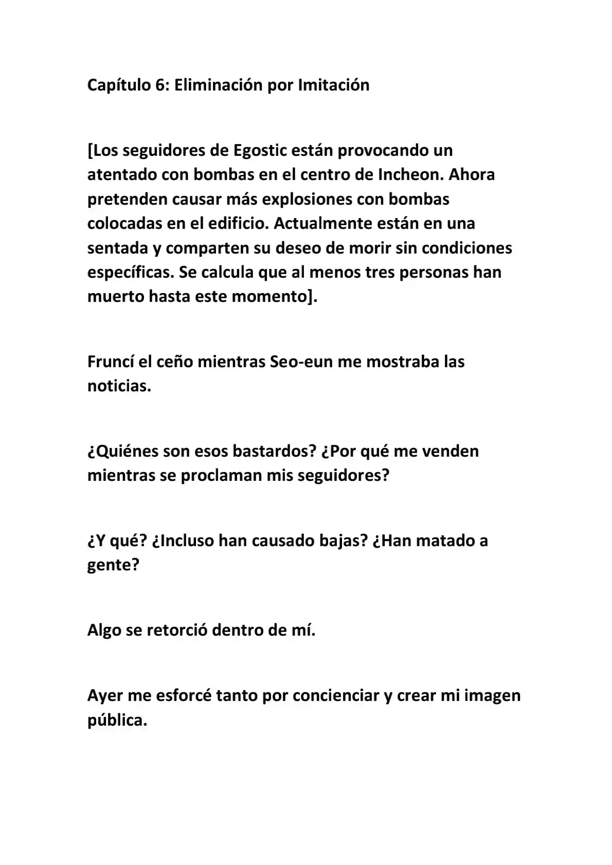 Me Convertí En El Villano Con El Que La Heroína Está Obsesionada (Novela) - Capítulo 6 - Página 2 - LectorTMOo