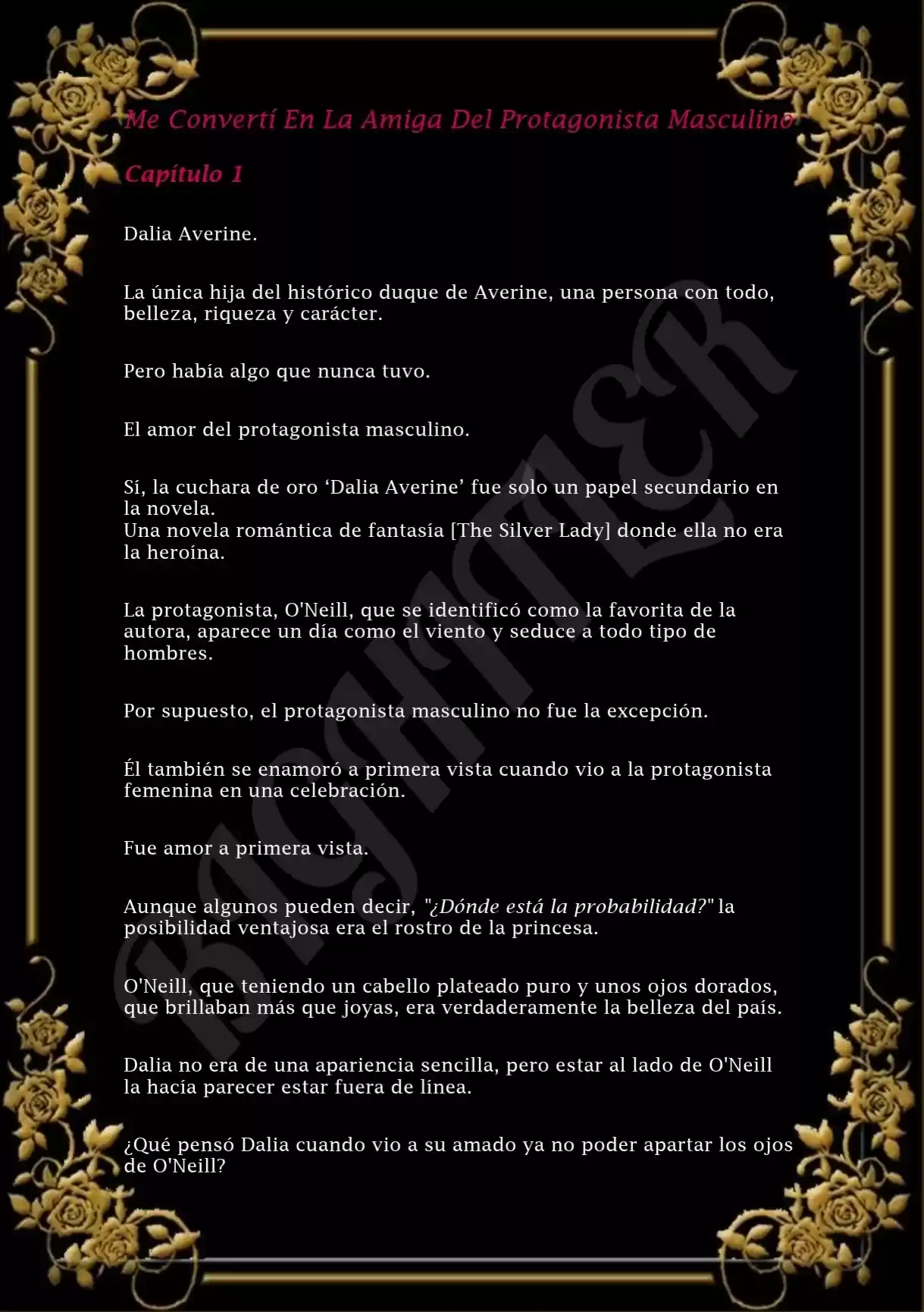 Me Convertí En La Amiga Del Protagonista Masculino (Novela) - Capítulo 1 - Página 2 - LectorTMOo