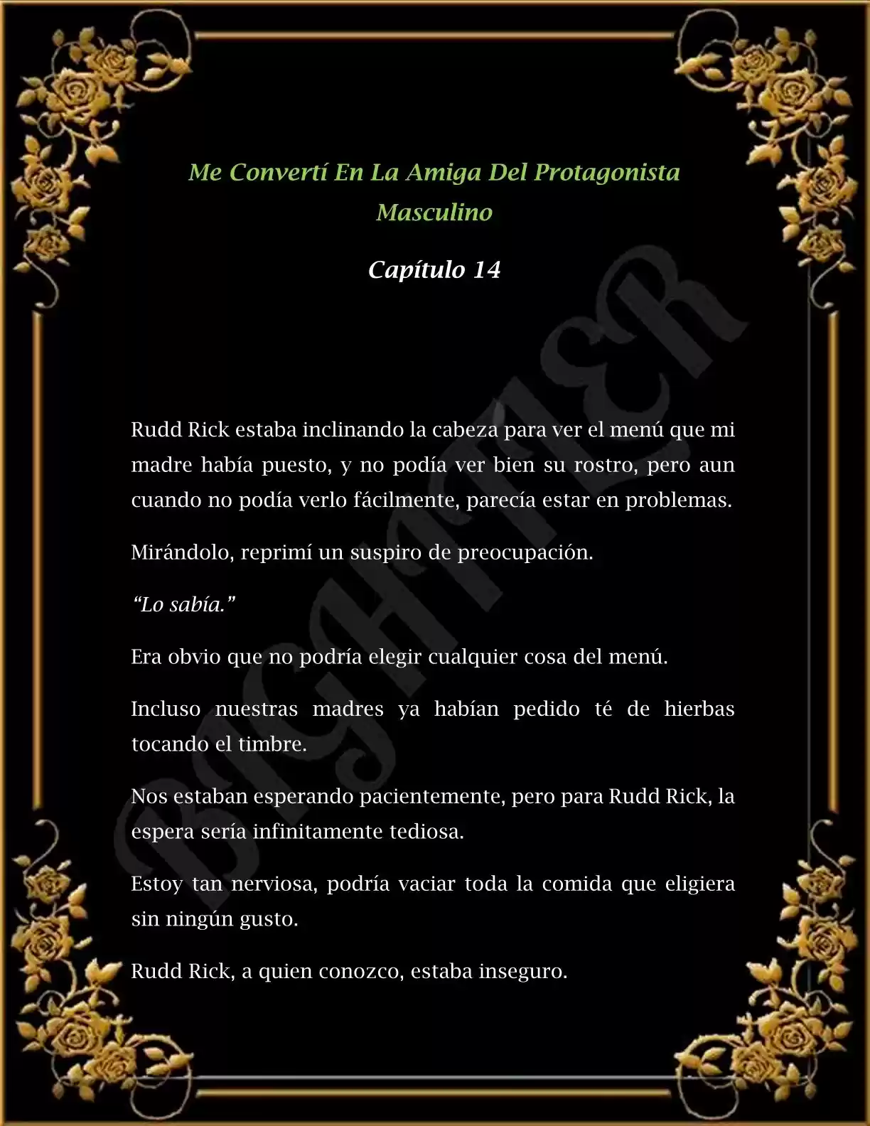Me Convertí En La Amiga Del Protagonista Masculino (Novela) - Capítulo 14 - Página 4 - LectorTMOo