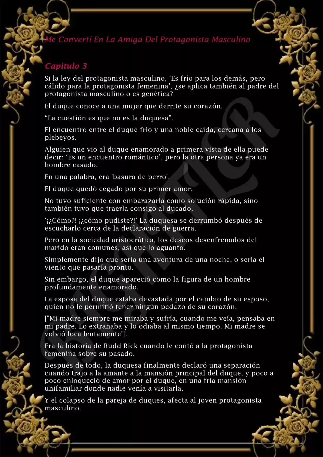 Me Convertí En La Amiga Del Protagonista Masculino (Novela) - Capítulo 3 - Página 2 - LectorTMOo