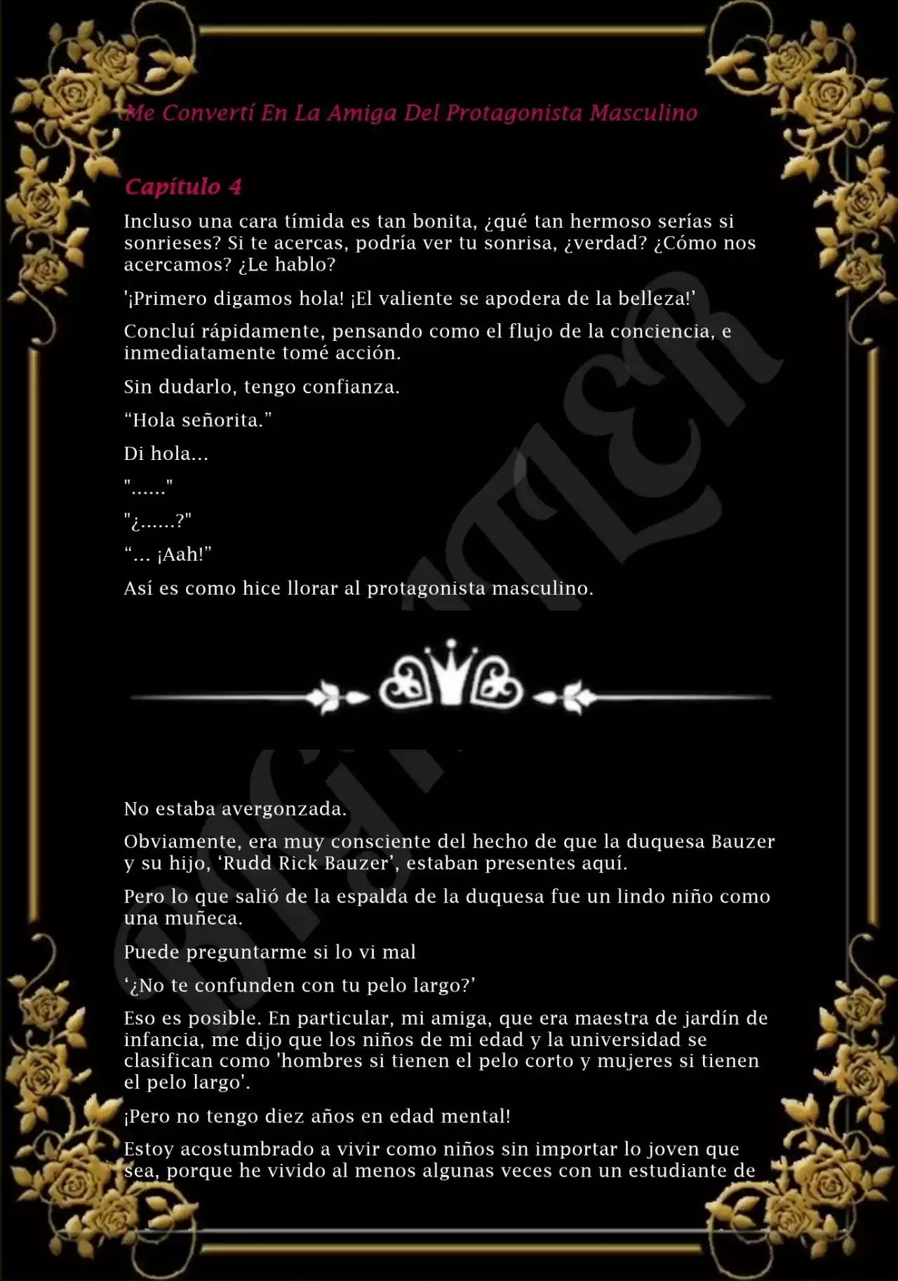 Me Convertí En La Amiga Del Protagonista Masculino (Novela) - Capítulo 4 - Página 2 - LectorTMOo