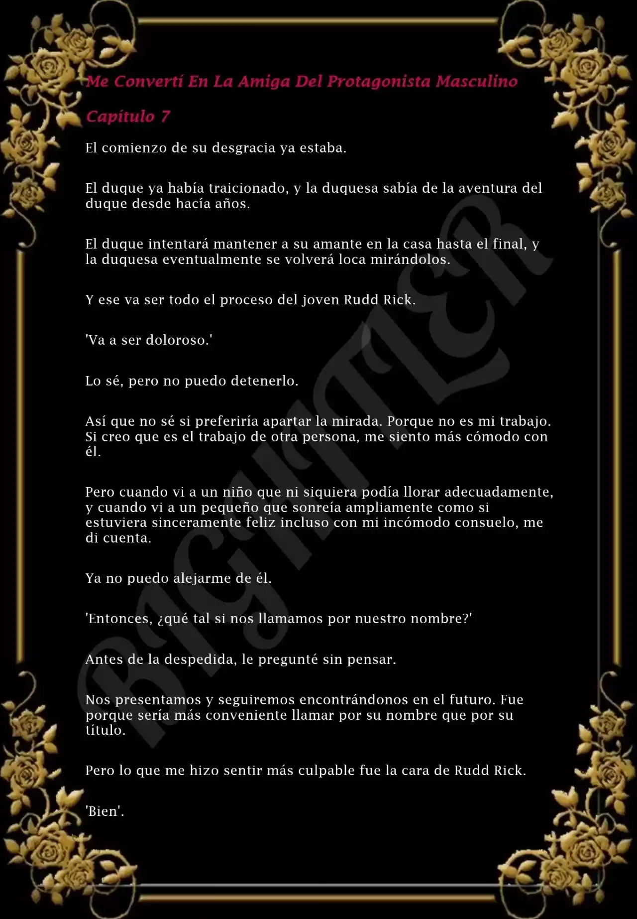 Me Convertí En La Amiga Del Protagonista Masculino (Novela) - Capítulo 7 - Página 2 - LectorTMOo