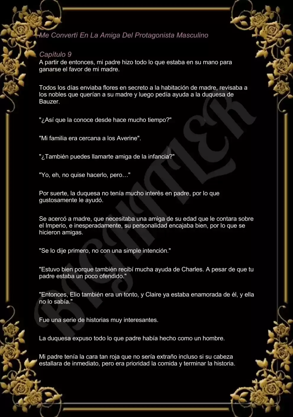 Me Convertí En La Amiga Del Protagonista Masculino (Novela) - Capítulo 9 - Página 2 - LectorTMOo
