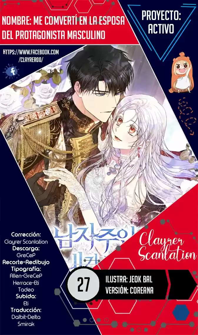 Me Convertí En La Esposa De MI Protagonista Masculino - Capítulo 27 - Página 1 - LectorTMOo