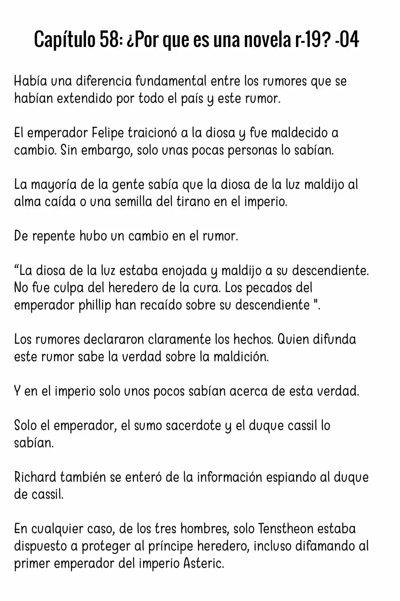 Me Convertí En La Esposa Del Mounstruoso Príncipe Heredero (Novela) - Capítulo 58 - Página 4 - LectorTMOo