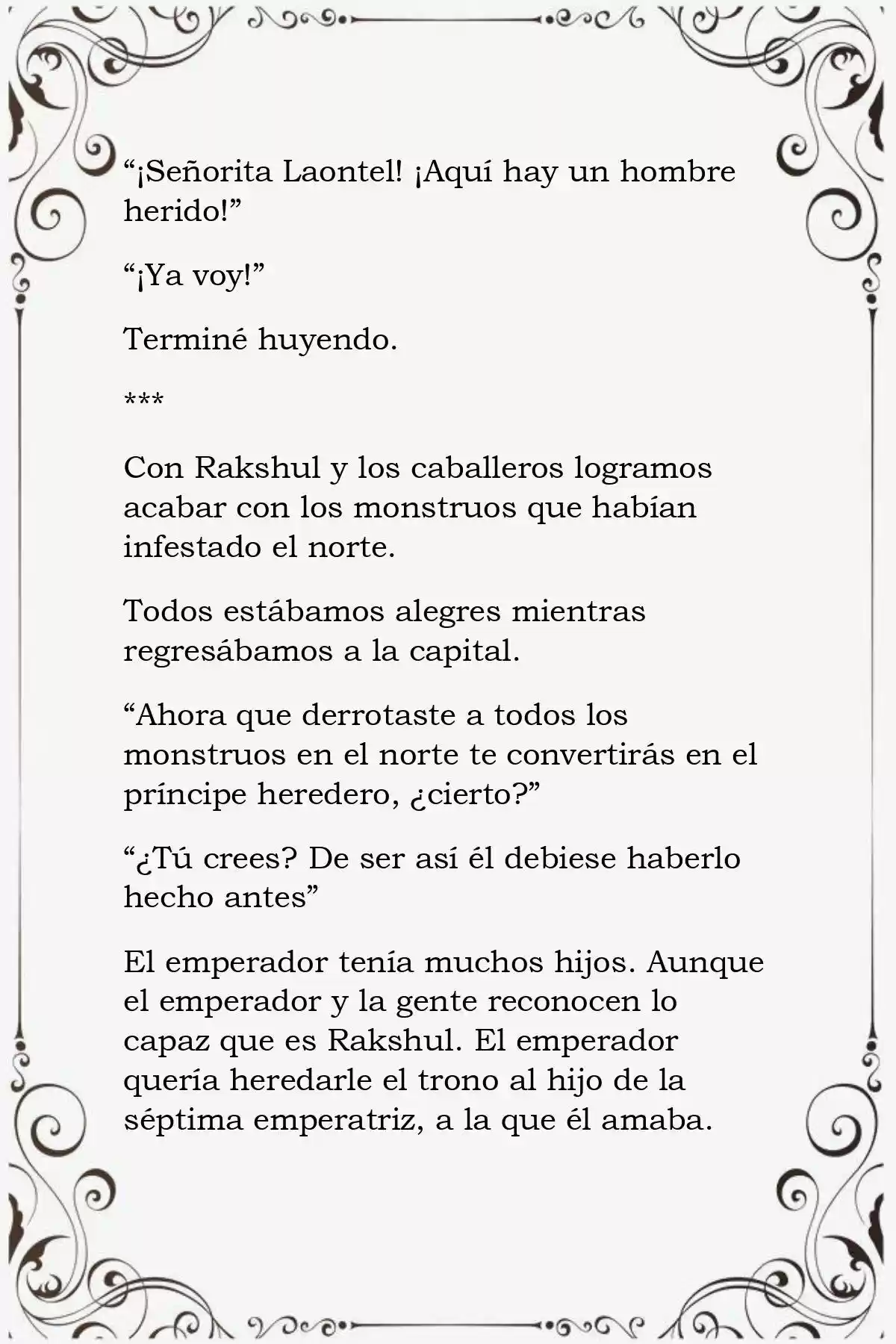Me Convertí En La Esposa Del Mounstruoso Príncipe Heredero (Novela) - Capítulo 70 - Página 5 - LectorTMOo