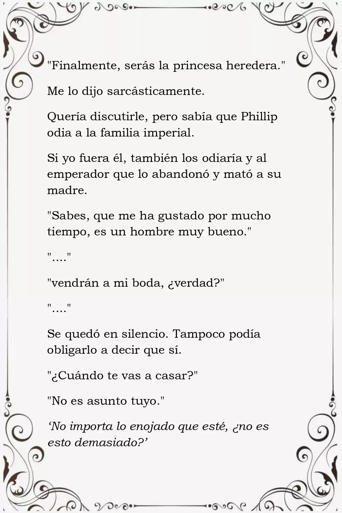 Me Convertí En La Esposa Del Mounstruoso Príncipe Heredero (Novela) - Capítulo 71 - Página 9 - LectorTMOo