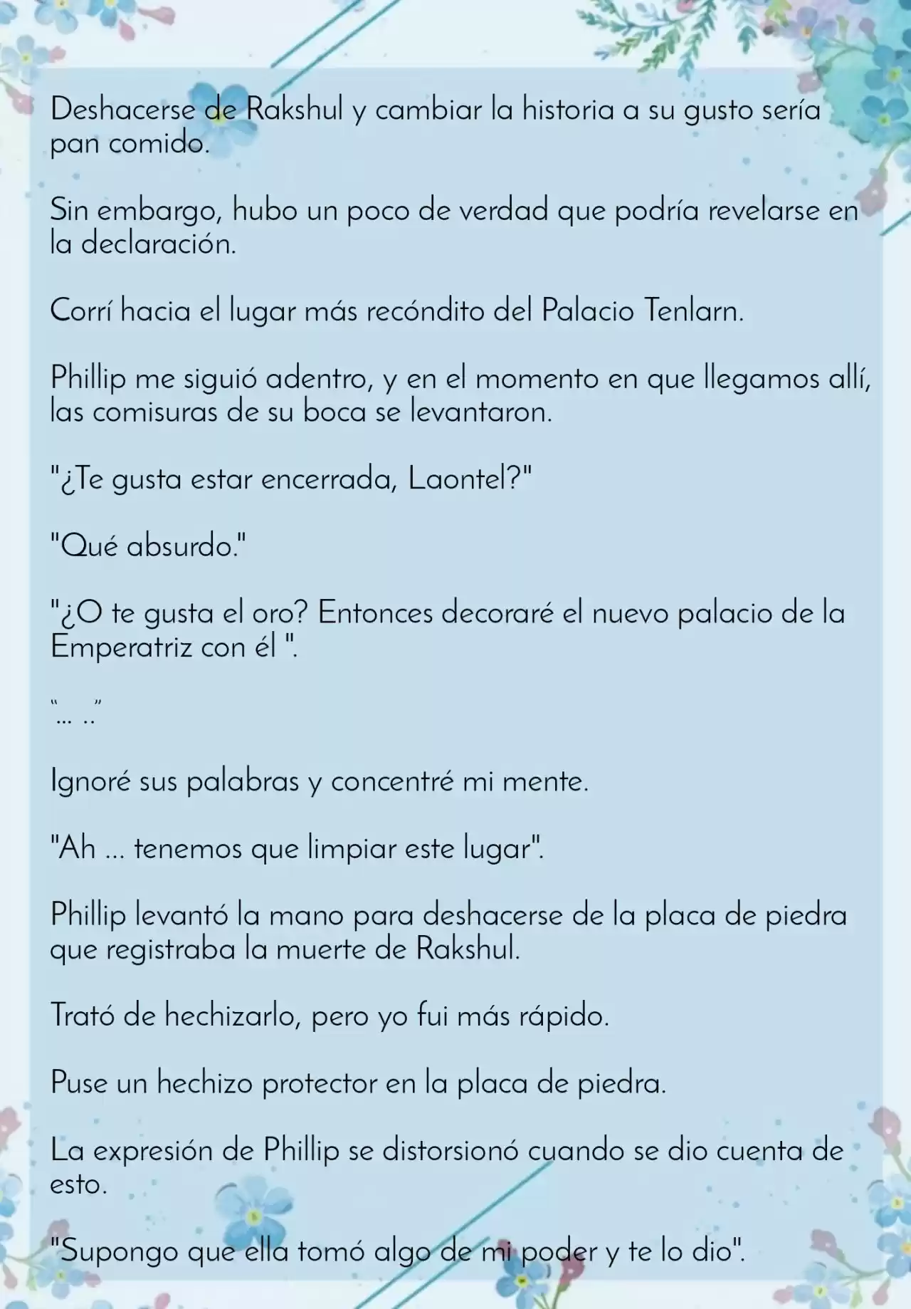 Me Convertí En La Esposa Del Mounstruoso Príncipe Heredero (Novela) - Capítulo 75 - Página 6 - LectorTMOo