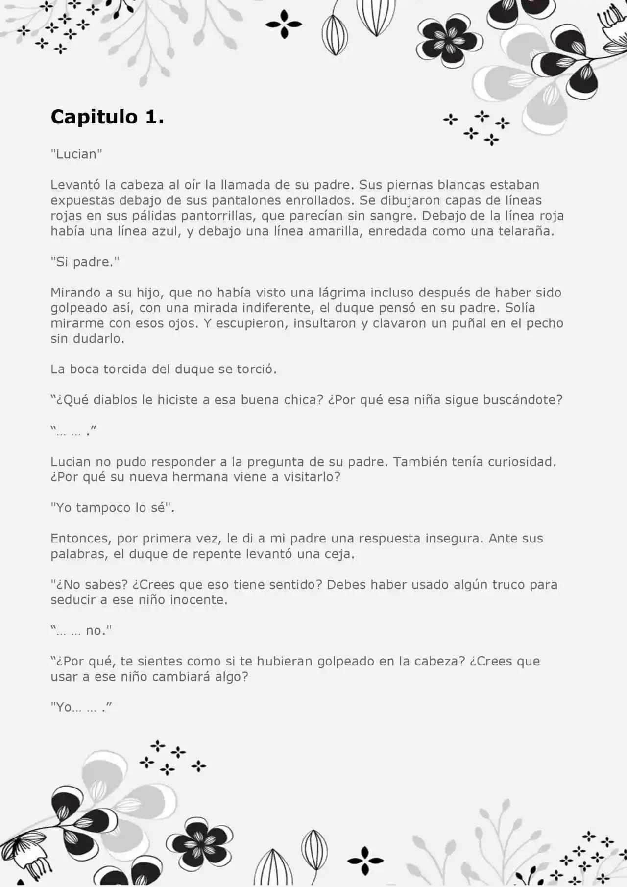 Me Convertí En La Hermana Menor De Un Protagonista Obsesivo (Novela) - Capítulo 6 - Página 1 - LectorTMOo