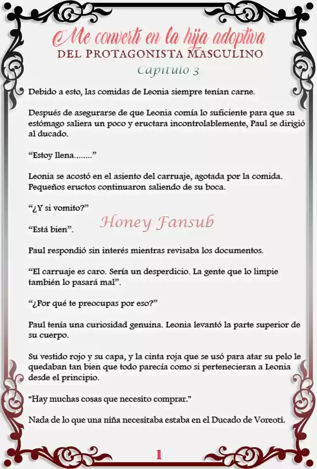 Me Convertí En La Hija Adoptiva Del Protagonista Masculino (Novela) - Capítulo 3 - Página 3 - LectorTMOo