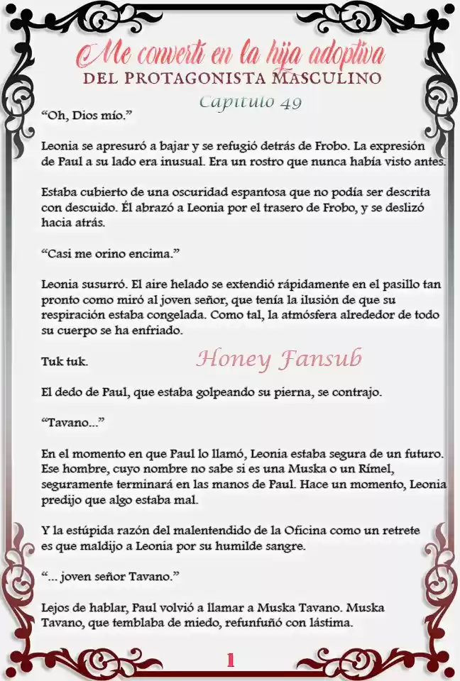 Me Convertí En La Hija Adoptiva Del Protagonista Masculino (Novela) - Capítulo 49 - Página 5 - LectorTMOo