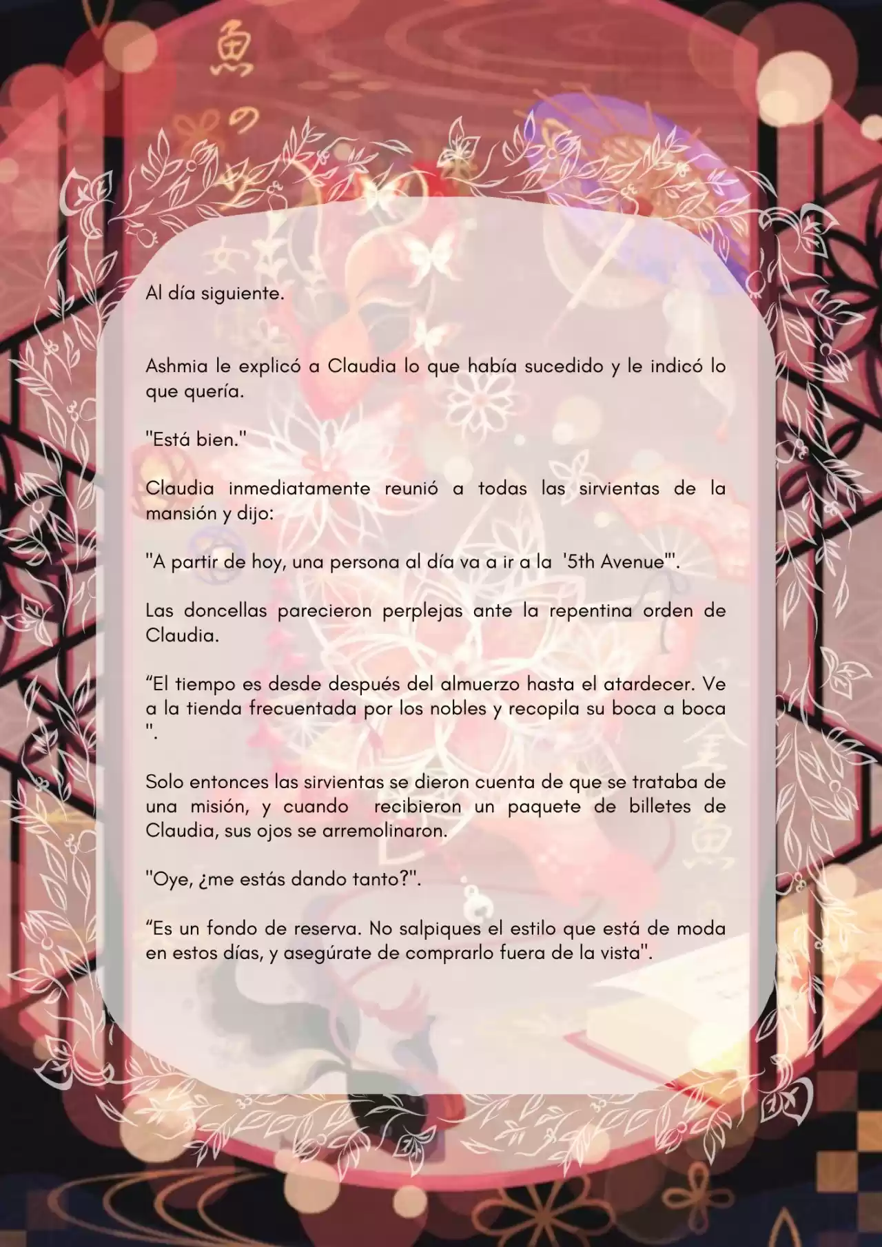 Me Convertí En La Hija Menor De La Familia Mafiosa (Novela) - Capítulo 12 - Página 7 - LectorTMOo