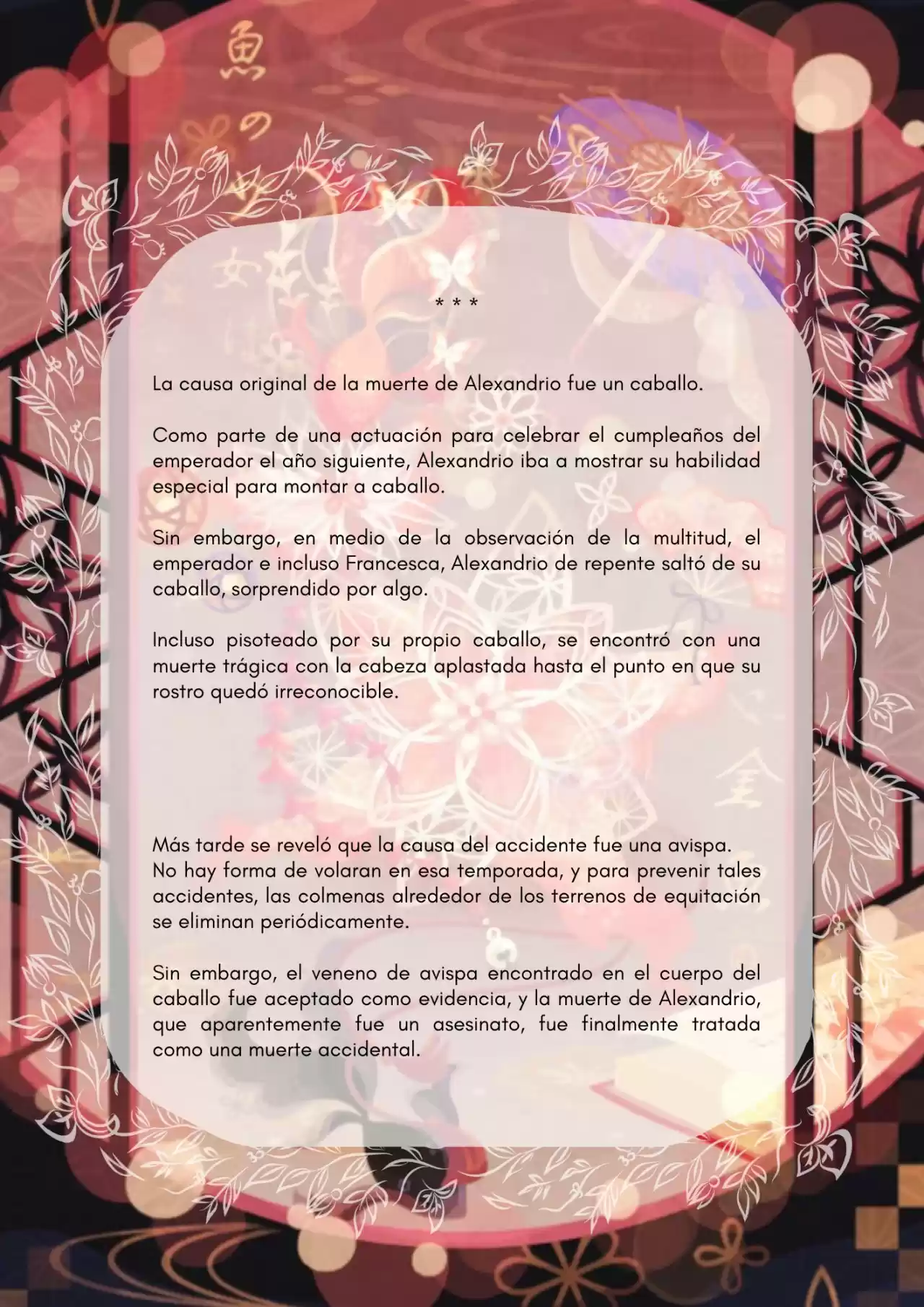 Me Convertí En La Hija Menor De La Familia Mafiosa (Novela) - Capítulo 15 - Página 7 - LectorTMOo