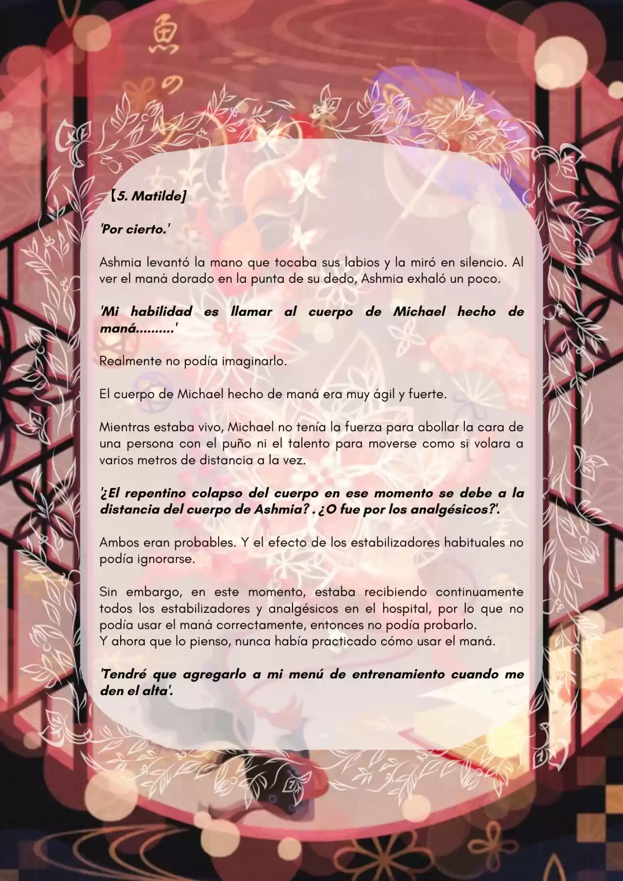 Me Convertí En La Hija Menor De La Familia Mafiosa (Novela) - Capítulo 15 - Página 9 - LectorTMOo