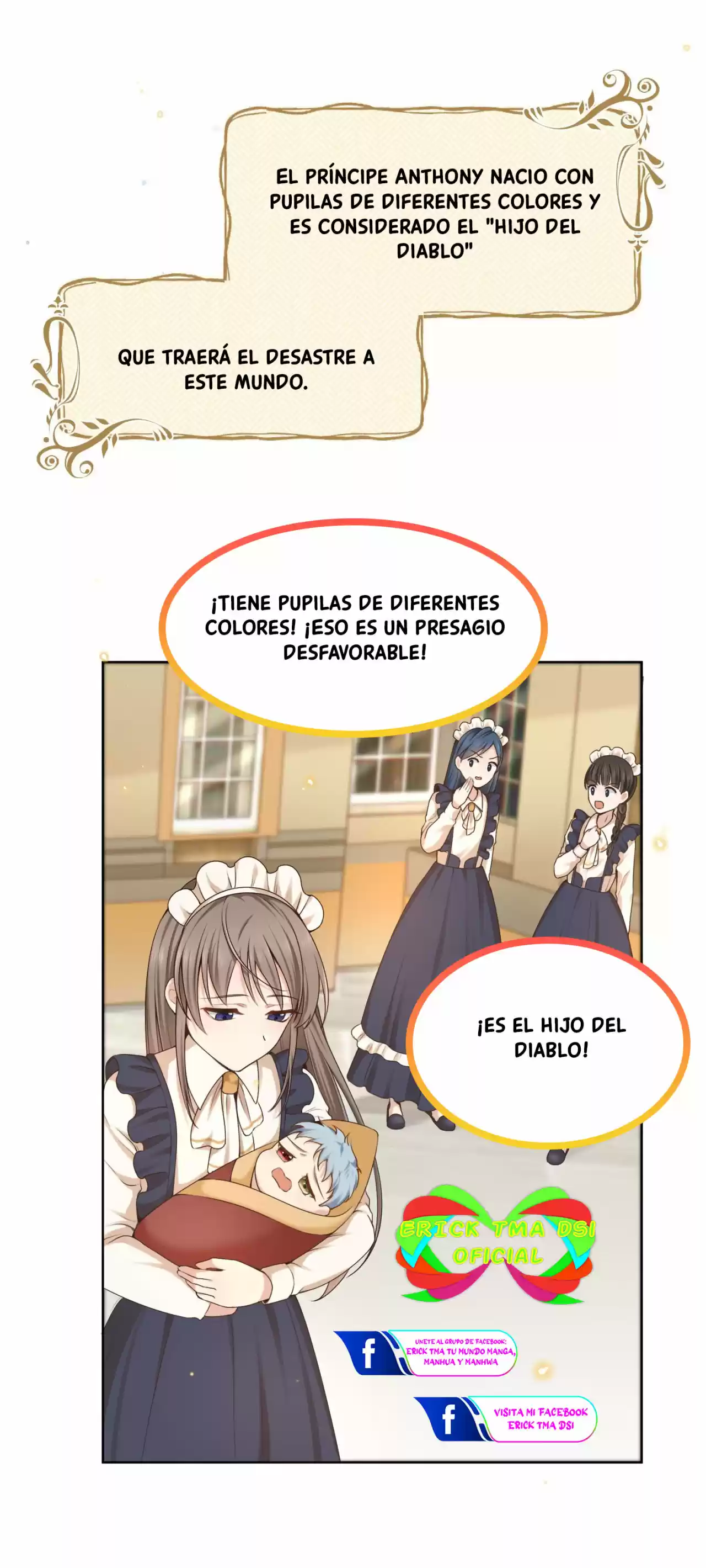Me Convertí En La Luz De Luna Blanca Del Villano Oscuro - Capítulo 1 - Página 12 - LectorTMOo