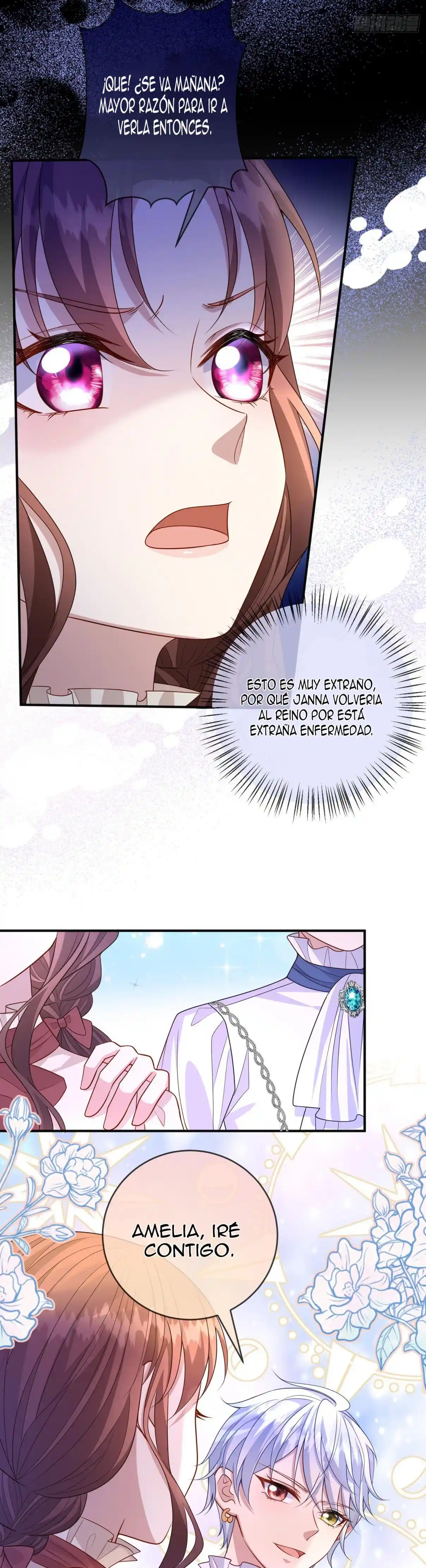 Me Convertí En La Luz De Luna Blanca Del Villano Oscuro - Capítulo 54 - Página 8 - LectorTMOo