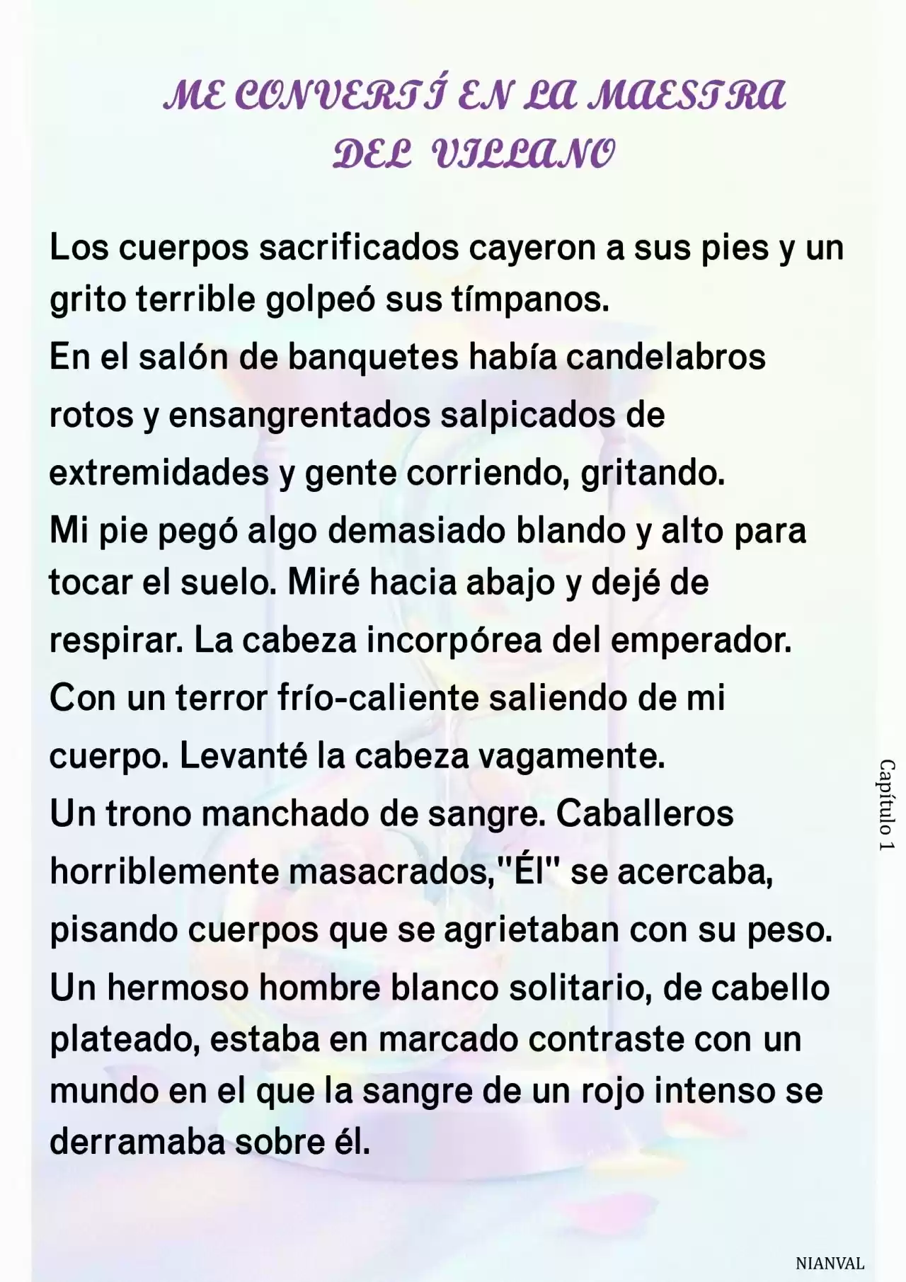 Me Convertí En La Maestra Del Villano (Novela) - Capítulo 1 - Página 3 - LectorTMOo