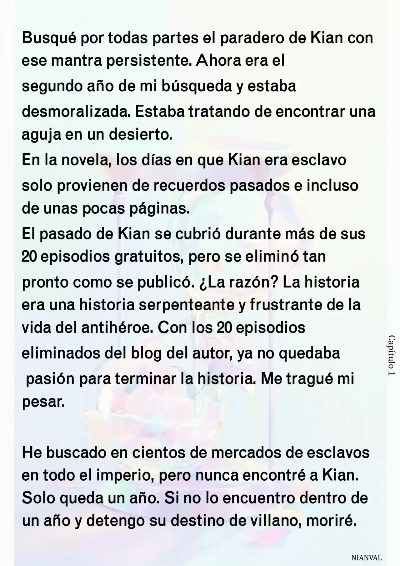 Me Convertí En La Maestra Del Villano (Novela) - Capítulo 1 - Página 7 - LectorTMOo