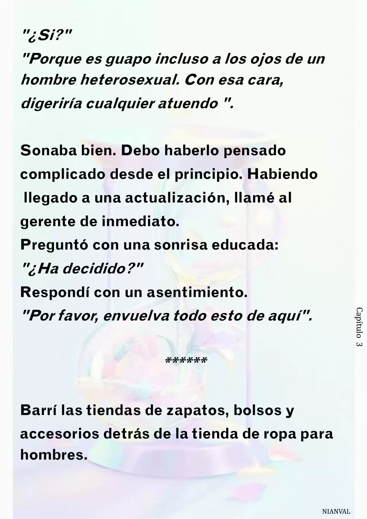 Me Convertí En La Maestra Del Villano (Novela) - Capítulo 3 - Página 6 - LectorTMOo