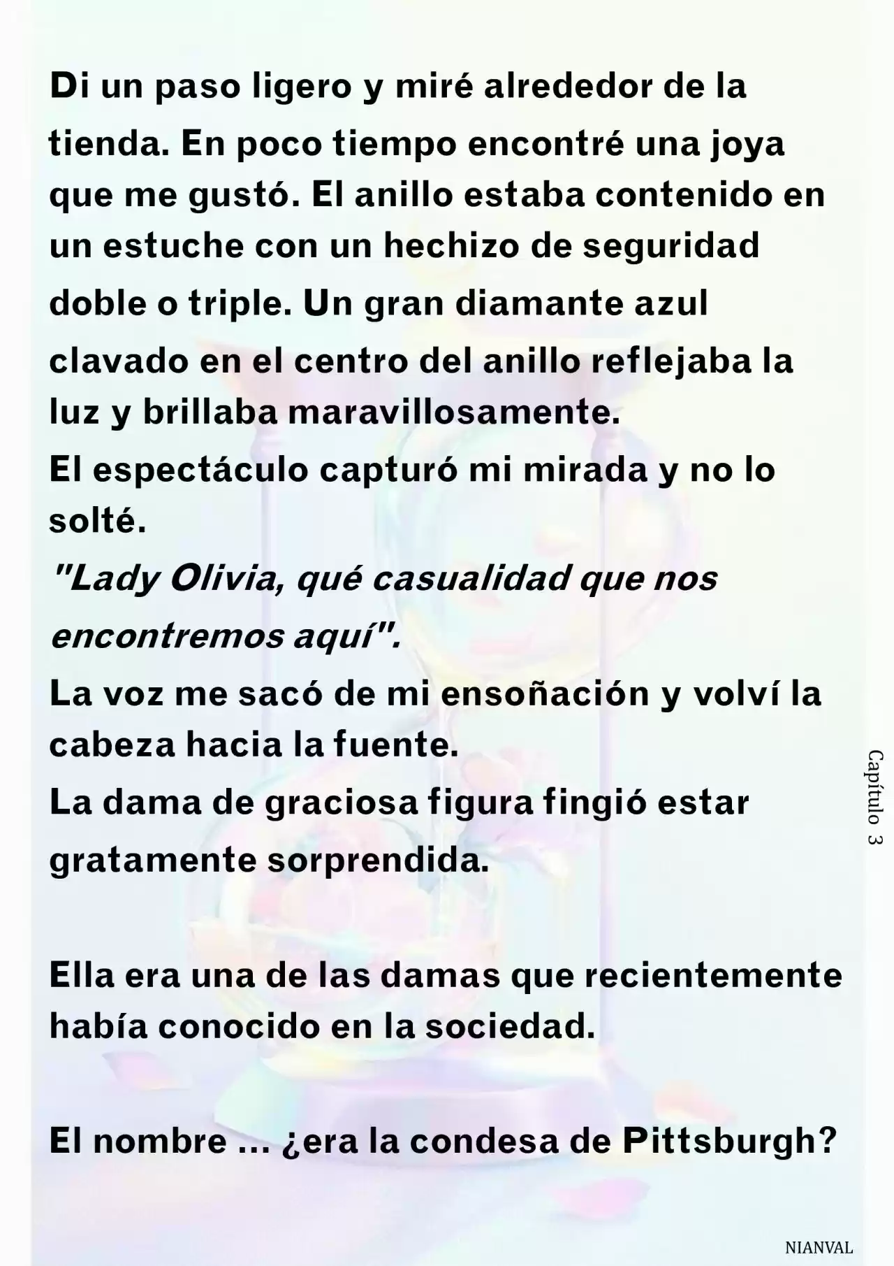 Me Convertí En La Maestra Del Villano (Novela) - Capítulo 3 - Página 8 - LectorTMOo