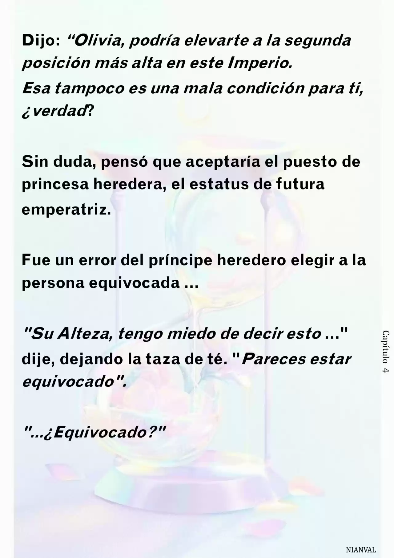 Me Convertí En La Maestra Del Villano (Novela) - Capítulo 4 - Página 18 - LectorTMOo