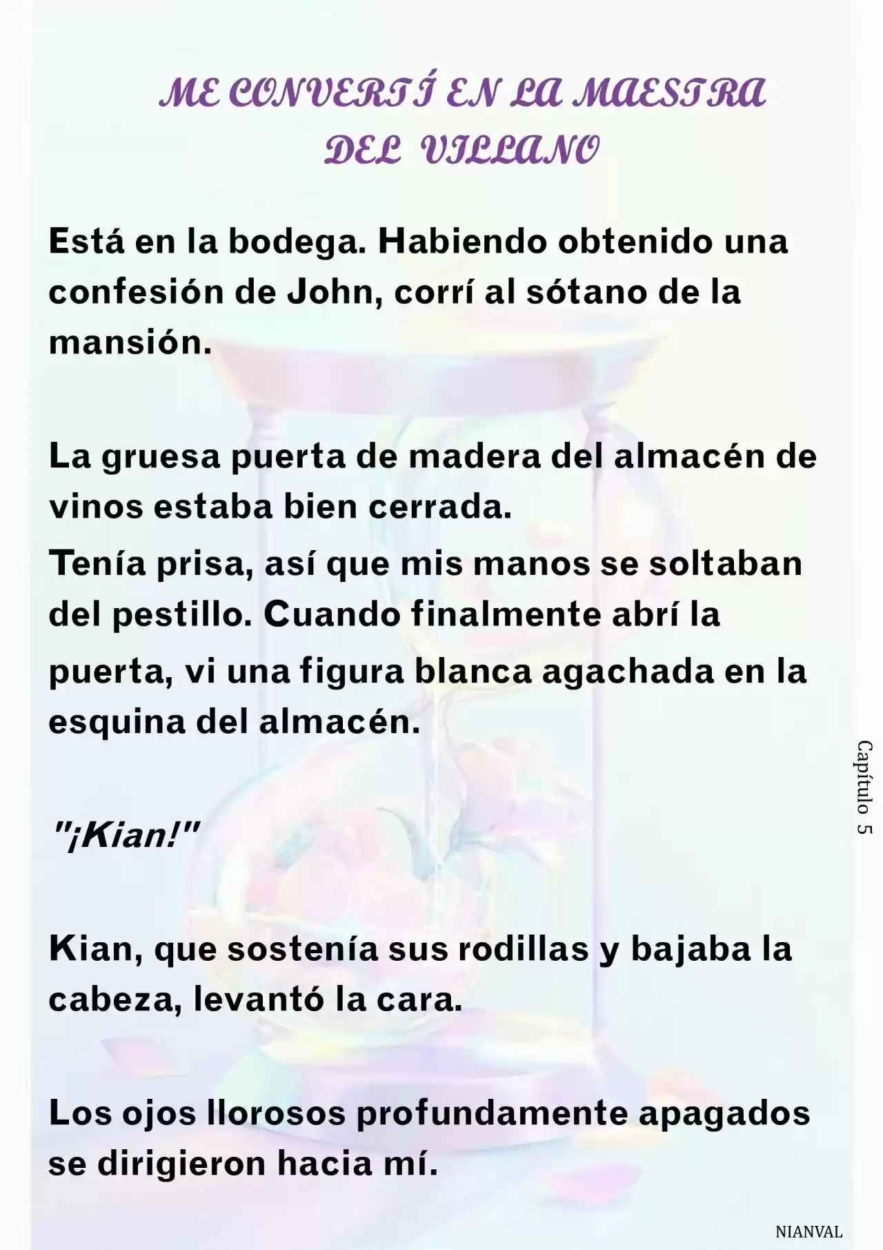 Me Convertí En La Maestra Del Villano (Novela) - Capítulo 5 - Página 3 - LectorTMOo