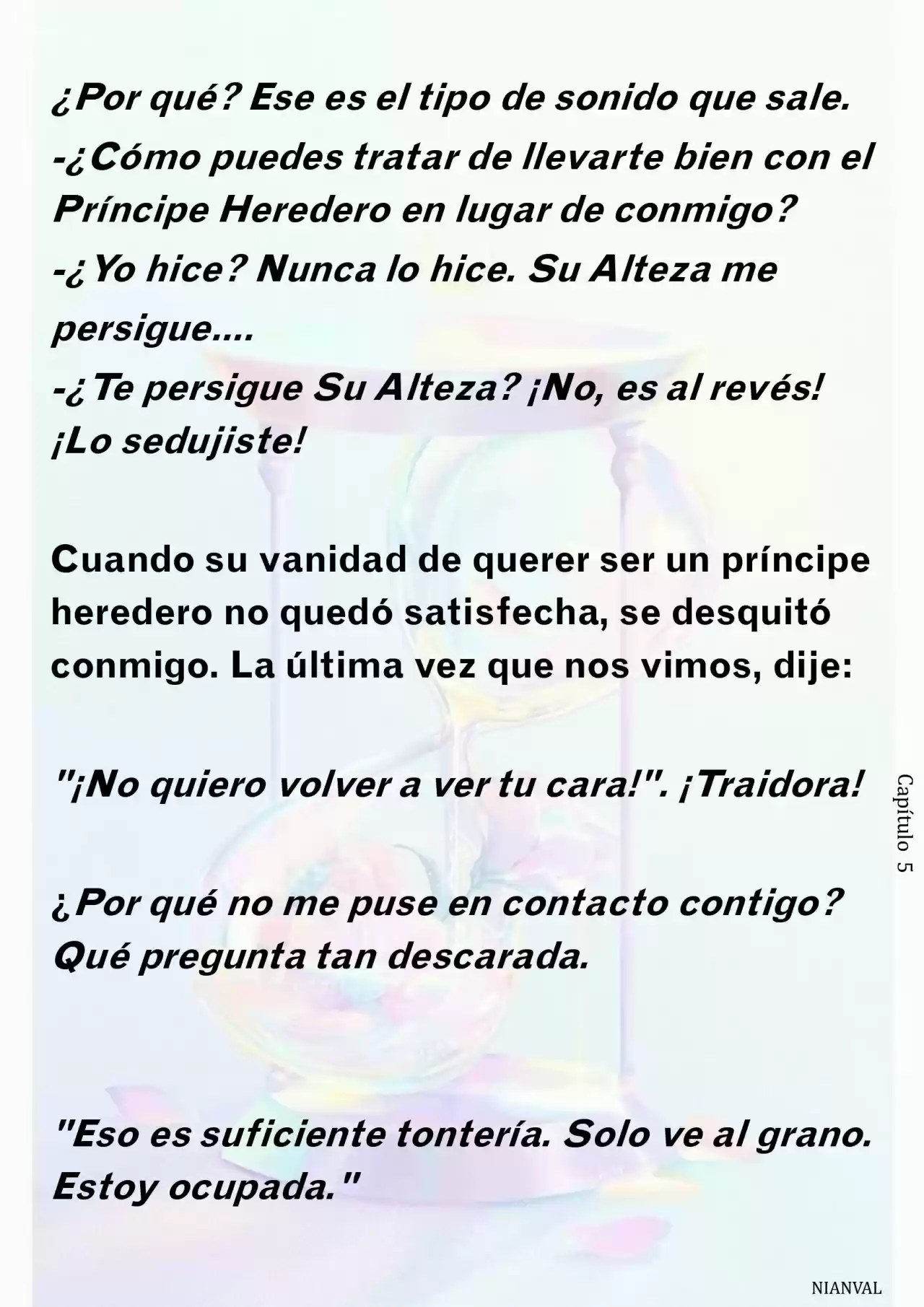 Me Convertí En La Maestra Del Villano (Novela) - Capítulo 5 - Página 18 - LectorTMOo