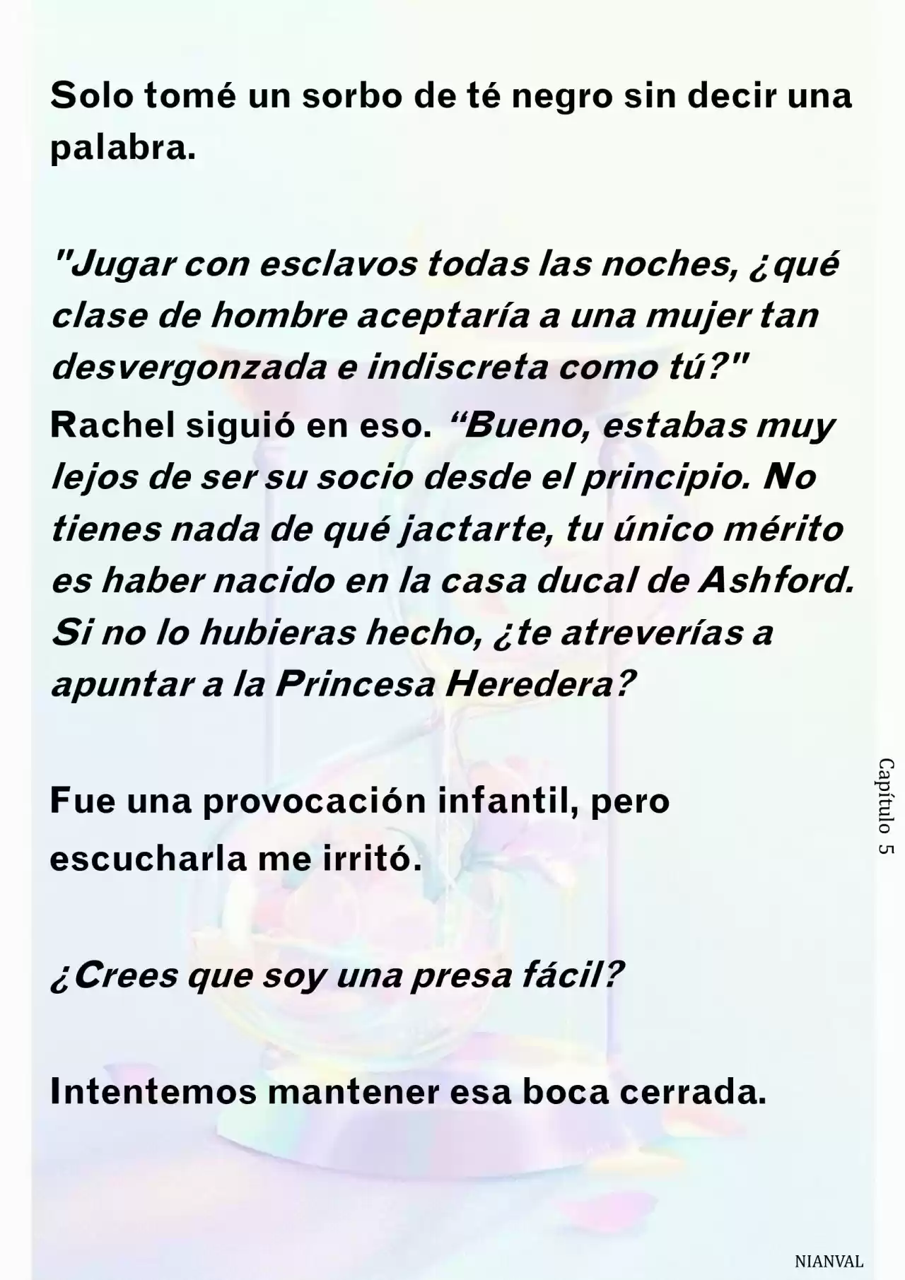 Me Convertí En La Maestra Del Villano (Novela) - Capítulo 5 - Página 21 - LectorTMOo