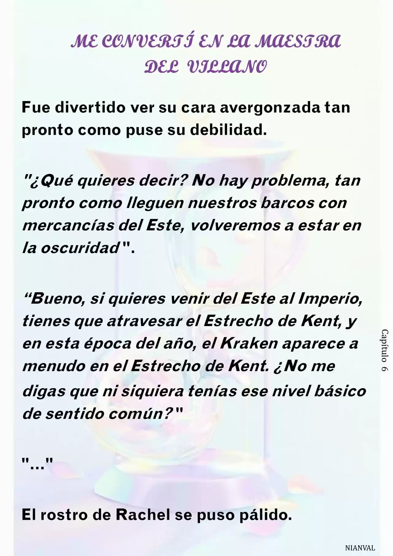 Me Convertí En La Maestra Del Villano (Novela) - Capítulo 6 - Página 3 - LectorTMOo
