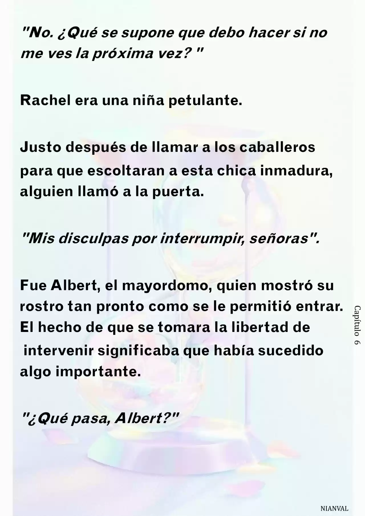 Me Convertí En La Maestra Del Villano (Novela) - Capítulo 6 - Página 7 - LectorTMOo