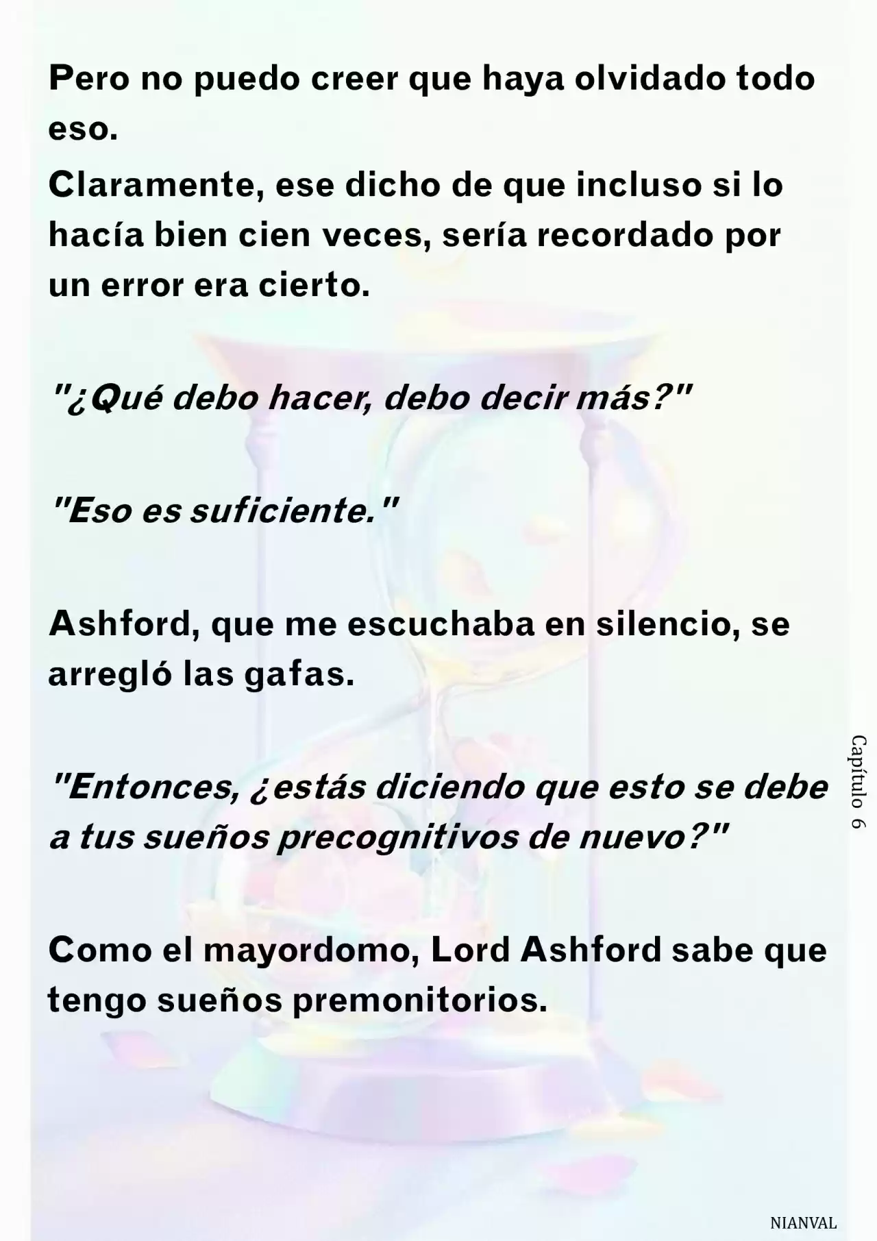 Me Convertí En La Maestra Del Villano (Novela) - Capítulo 6 - Página 12 - LectorTMOo